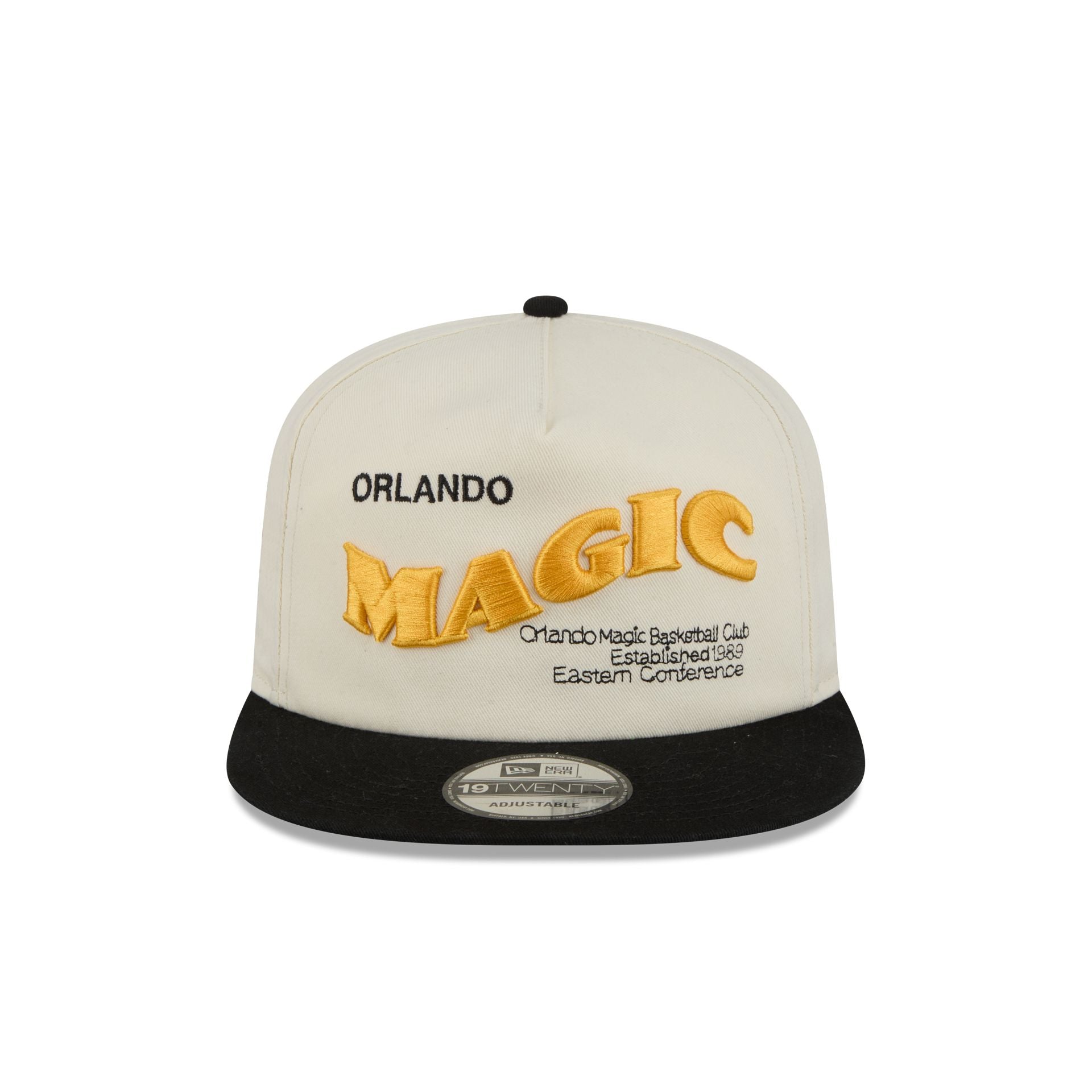 Orlando Magic Conference Script Chrome White 19TWENTY Adjustable Hat - Image 2