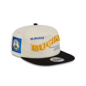 Milwaukee Bucks Conference Script Chrome White 19TWENTY Adjustable Hat