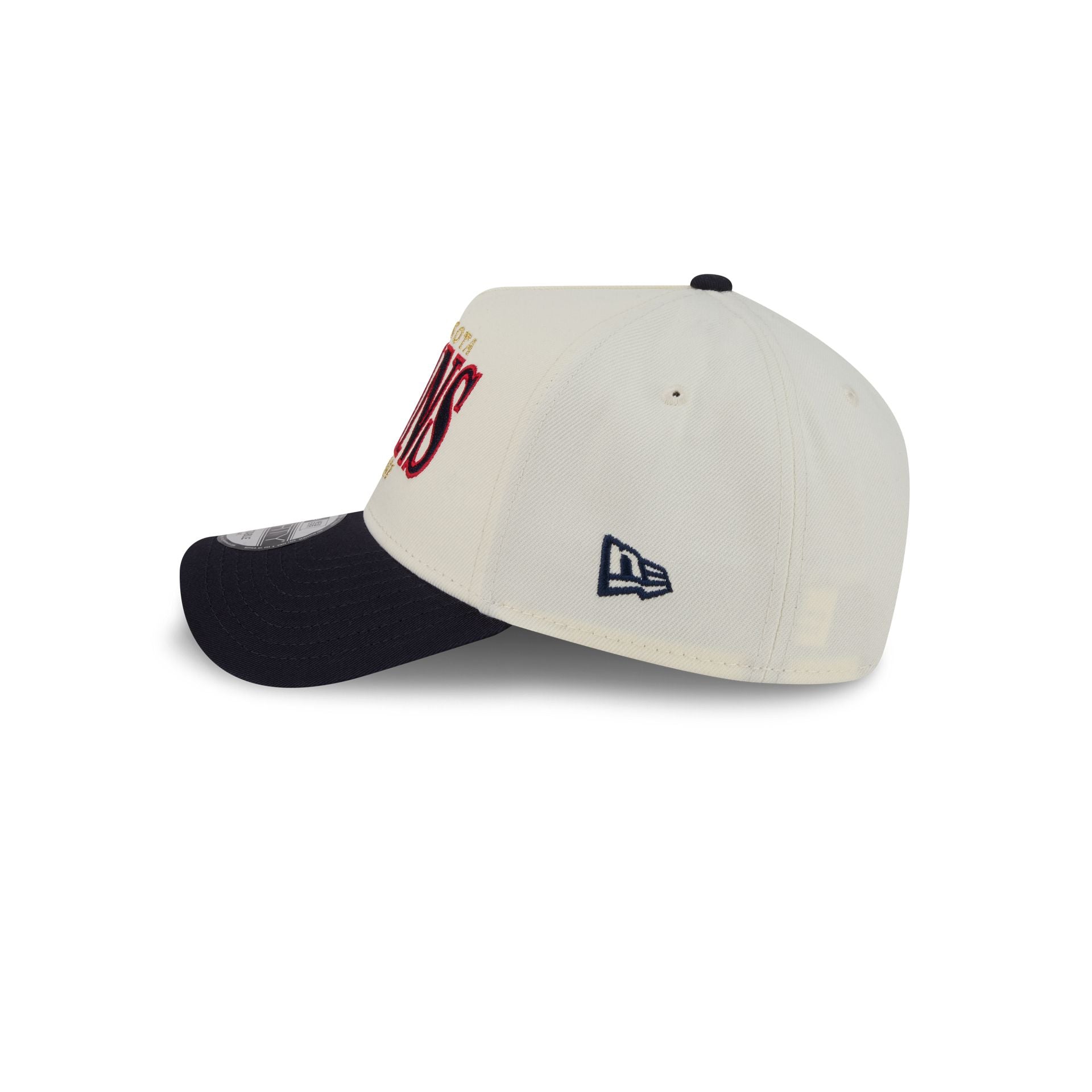 Minnesota Twins Opening Day Chrome White 9FORTY A-Frame Snapback Hat - Image 5