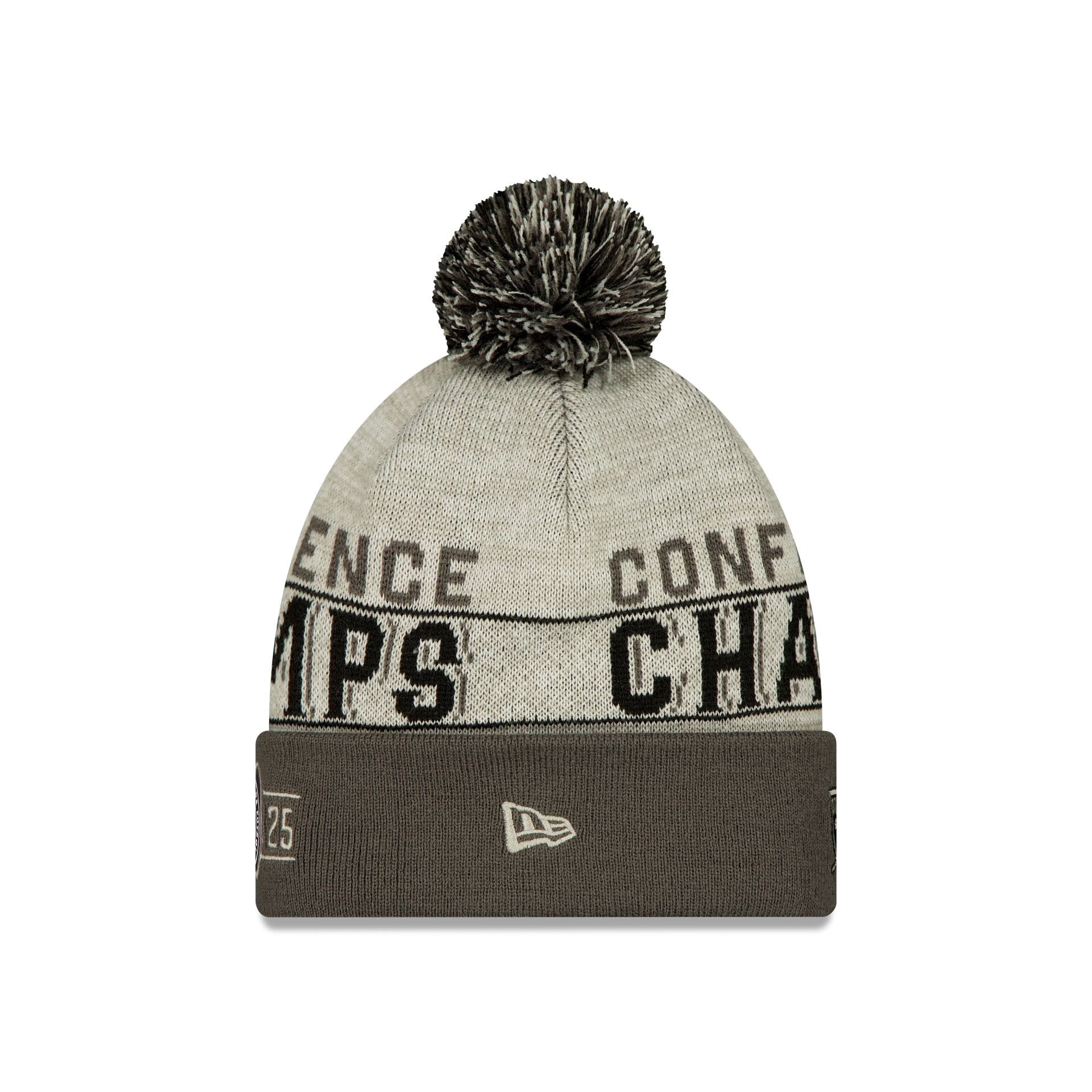 Inter Miami 2025 Conference Champions Pom Knit Hat - Image 2