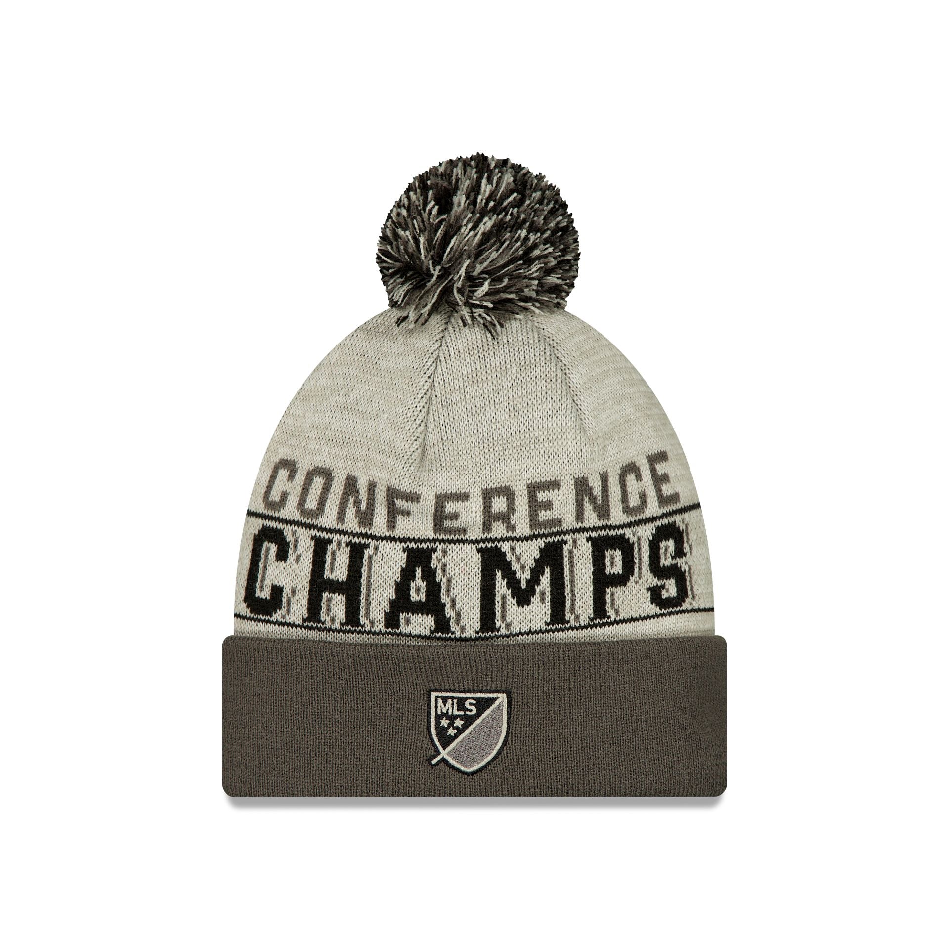 Inter Miami 2025 Conference Champions Pom Knit Hat - Image 3