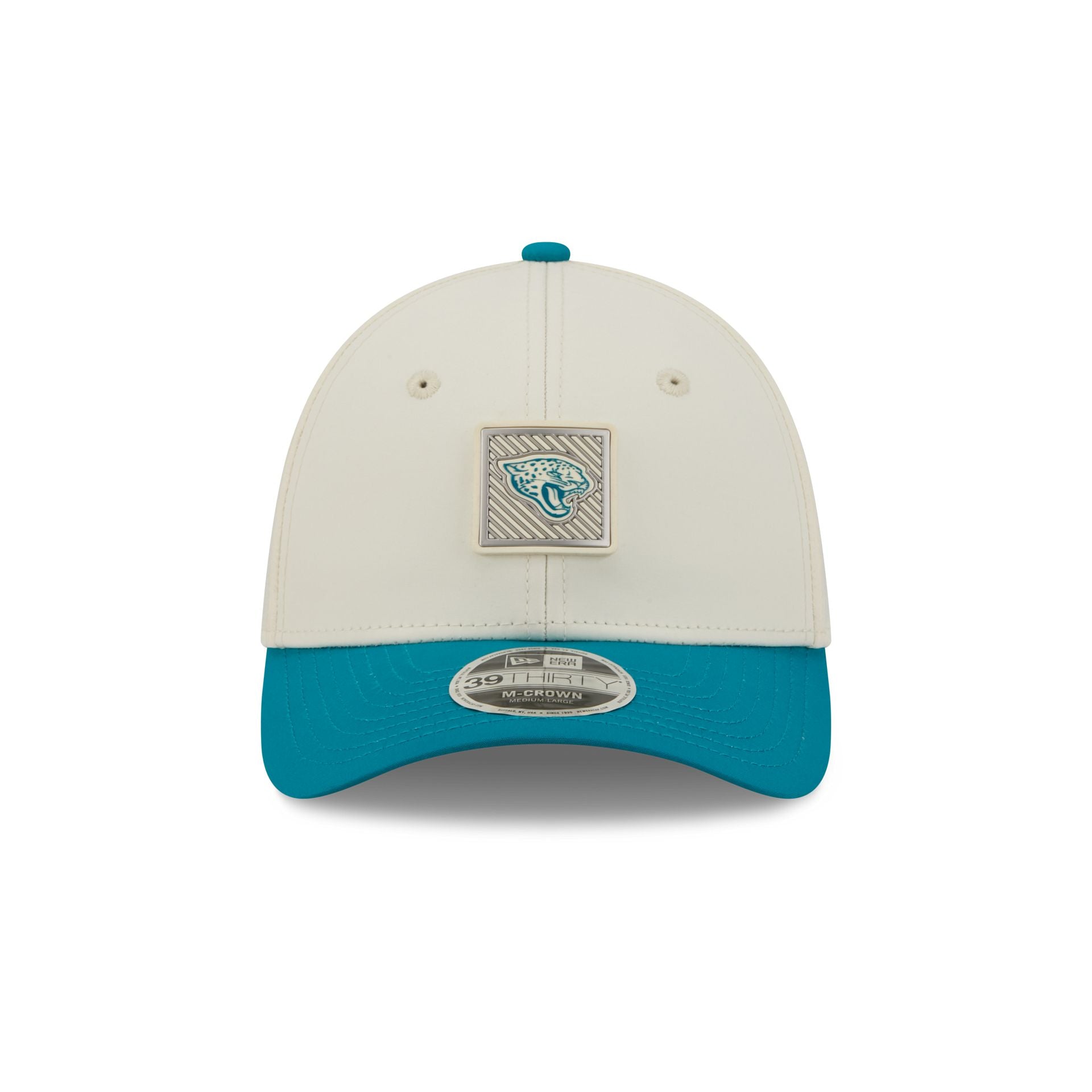 Jacksonville Jaguars 2026 Training 39THIRTY M-Crown Stretch-Fit Hat - Image 2