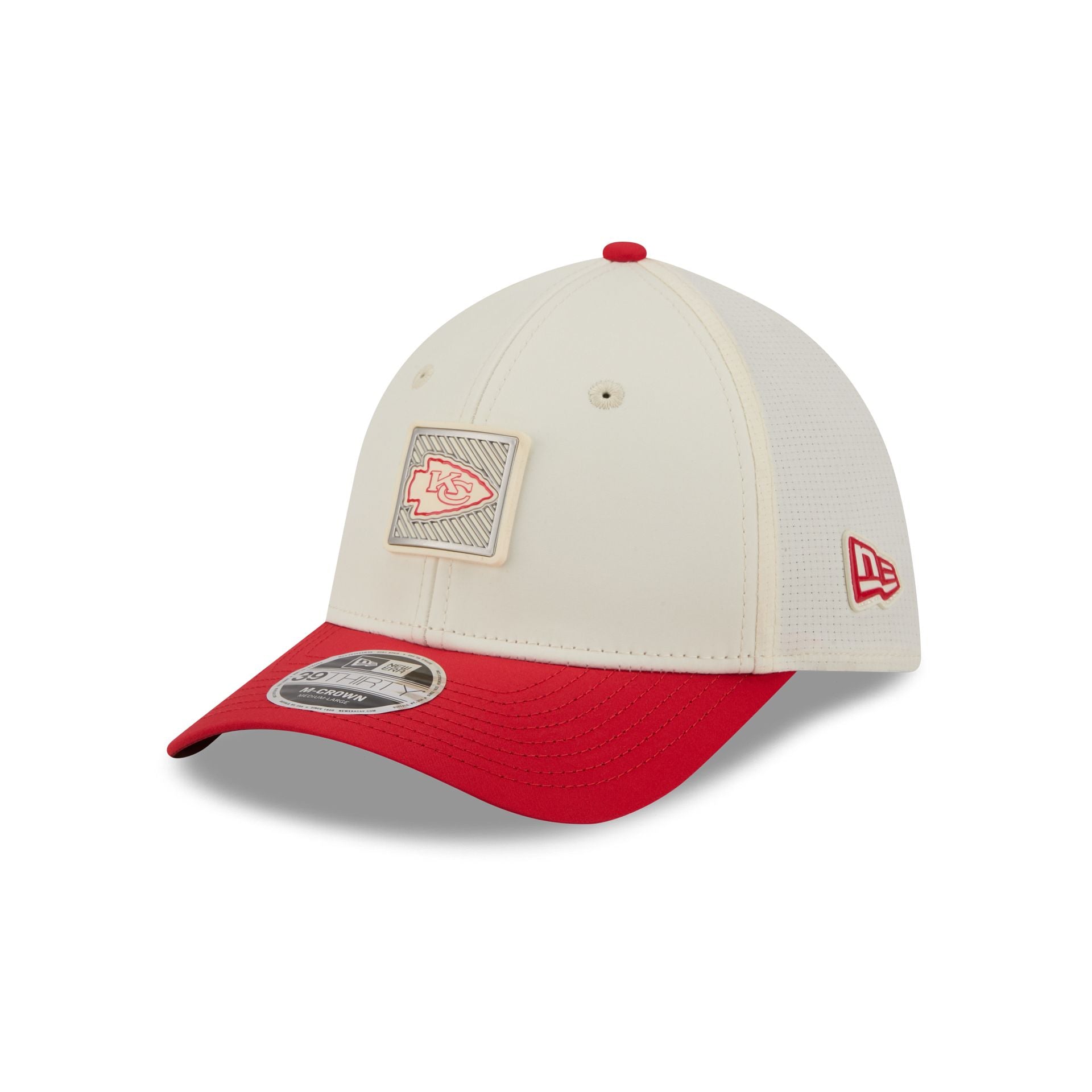 Kansas City Chiefs 2026 Training 39THIRTY M-Crown Stretch-Fit Hat - Image 3