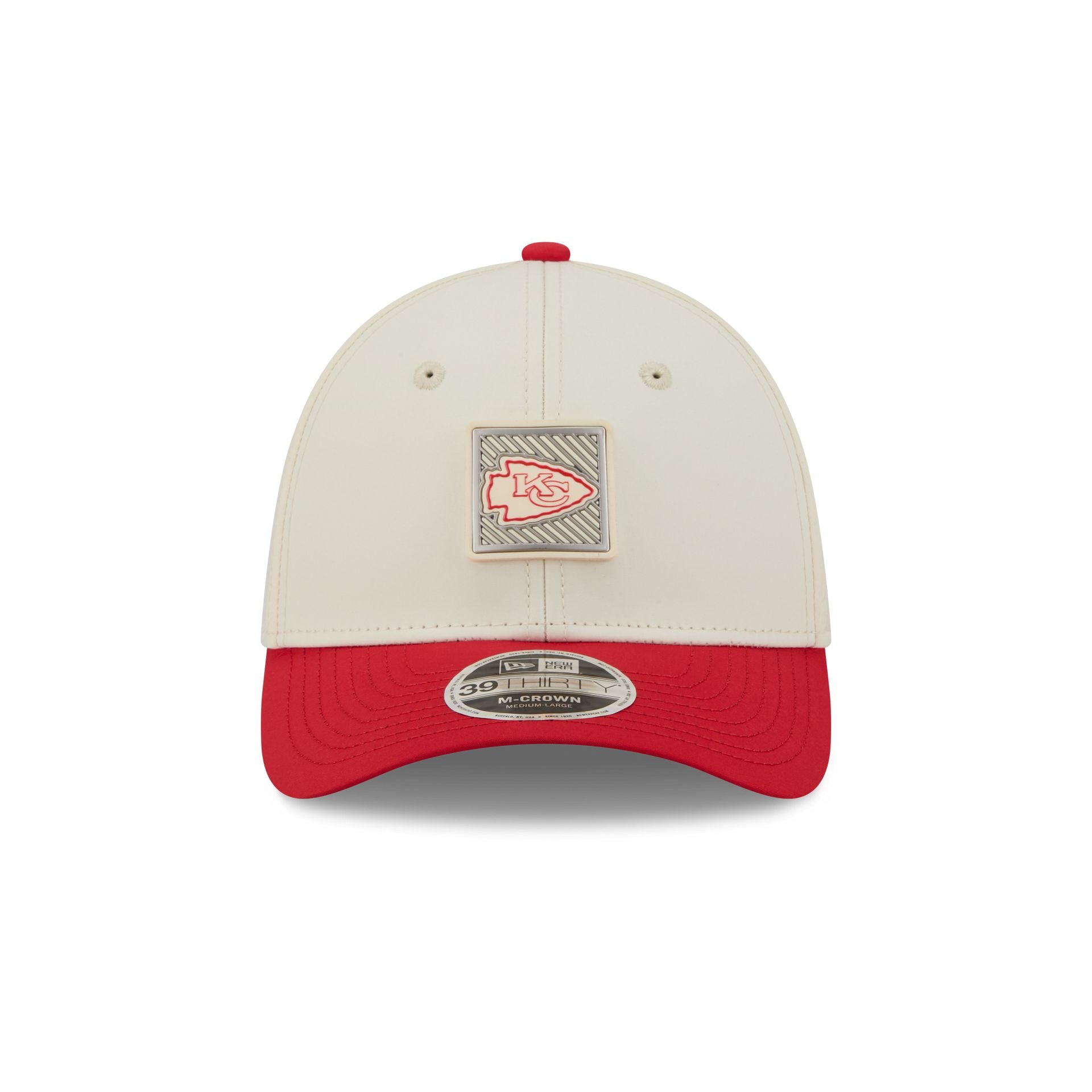 Kansas City Chiefs 2026 Training 39THIRTY M-Crown Stretch-Fit Hat - Image 2