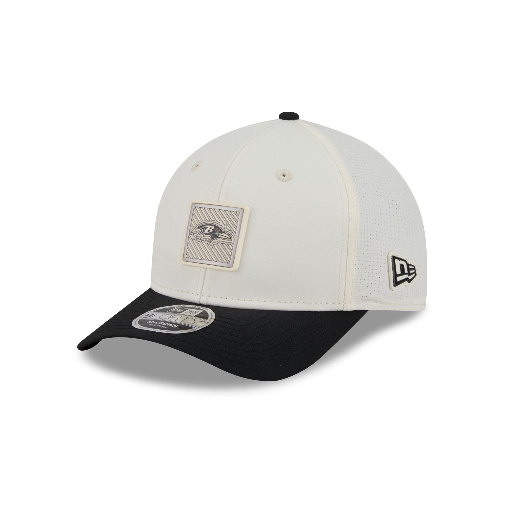Baltimore Ravens 2026 Training 9FORTY M-Crown Snapback Hat - Image 3
