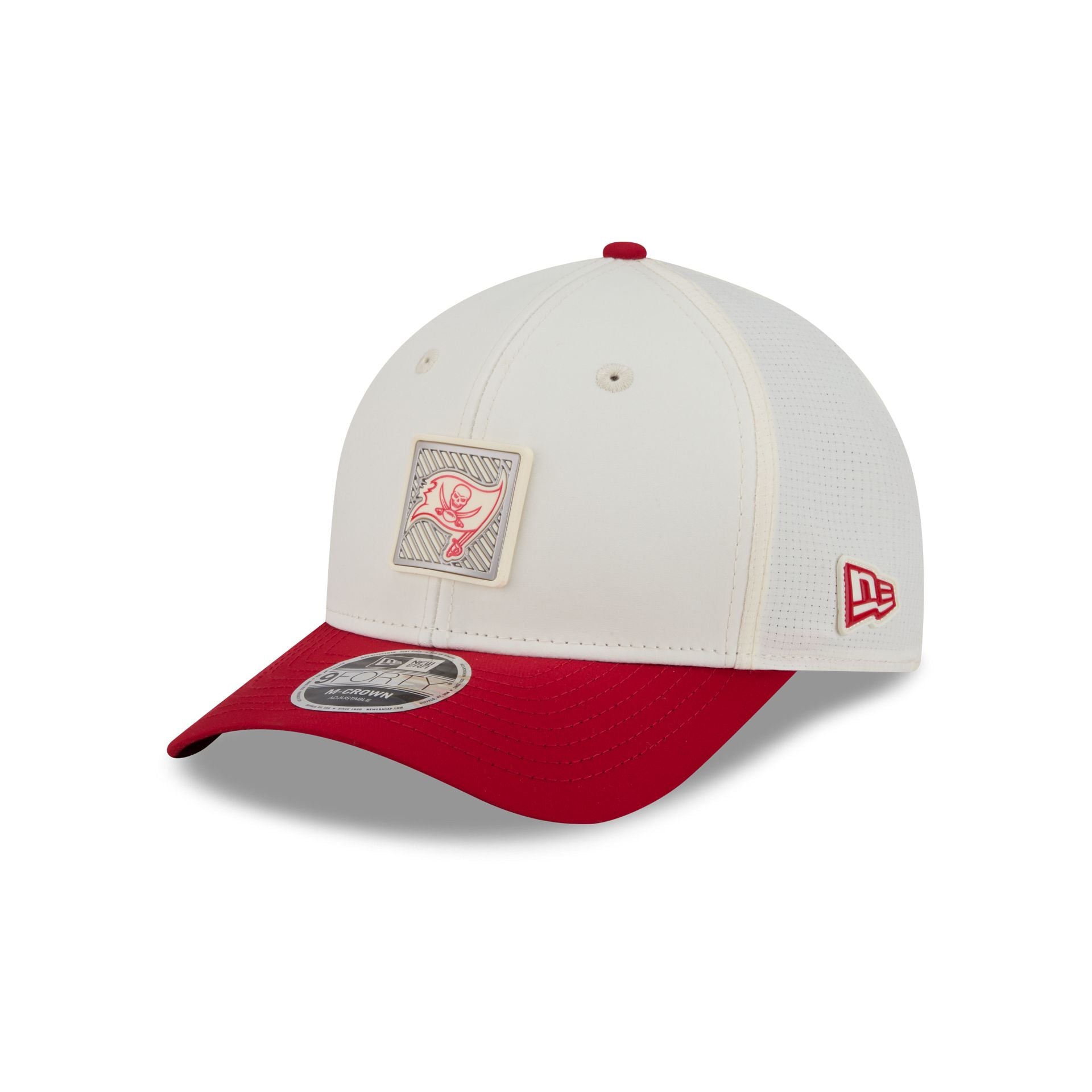 Tampa Bay Buccaneers 2026 Training 9FORTY M-Crown Snapback Hat - Image 3