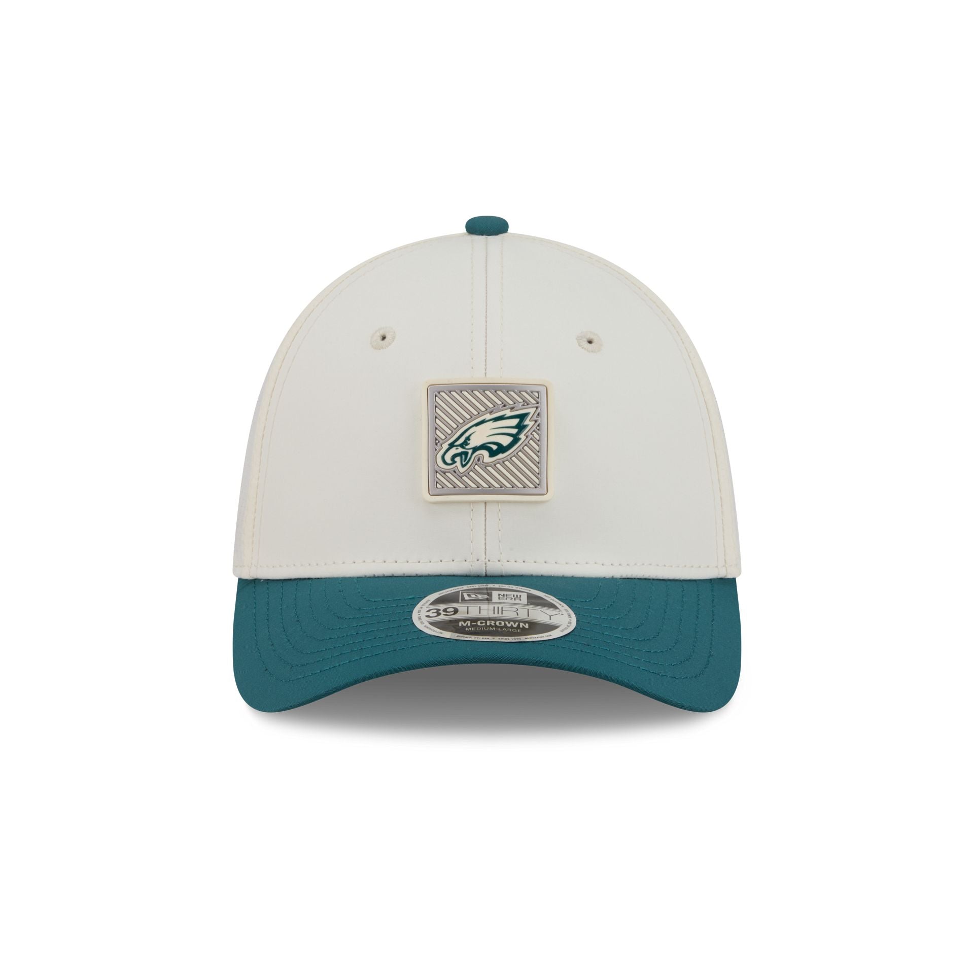 Philadelphia Eagles 2026 Training 39THIRTY M-Crown Stretch-Fit Hat - Image 2