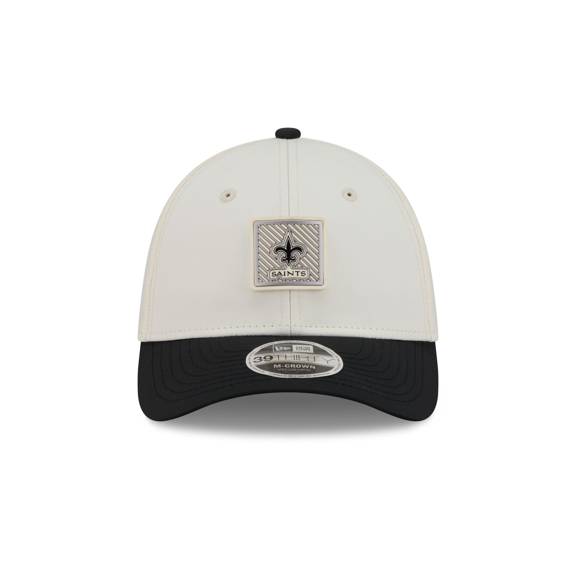 New Orleans Saints 2026 Training 39THIRTY M-Crown Stretch-Fit Hat - Image 2