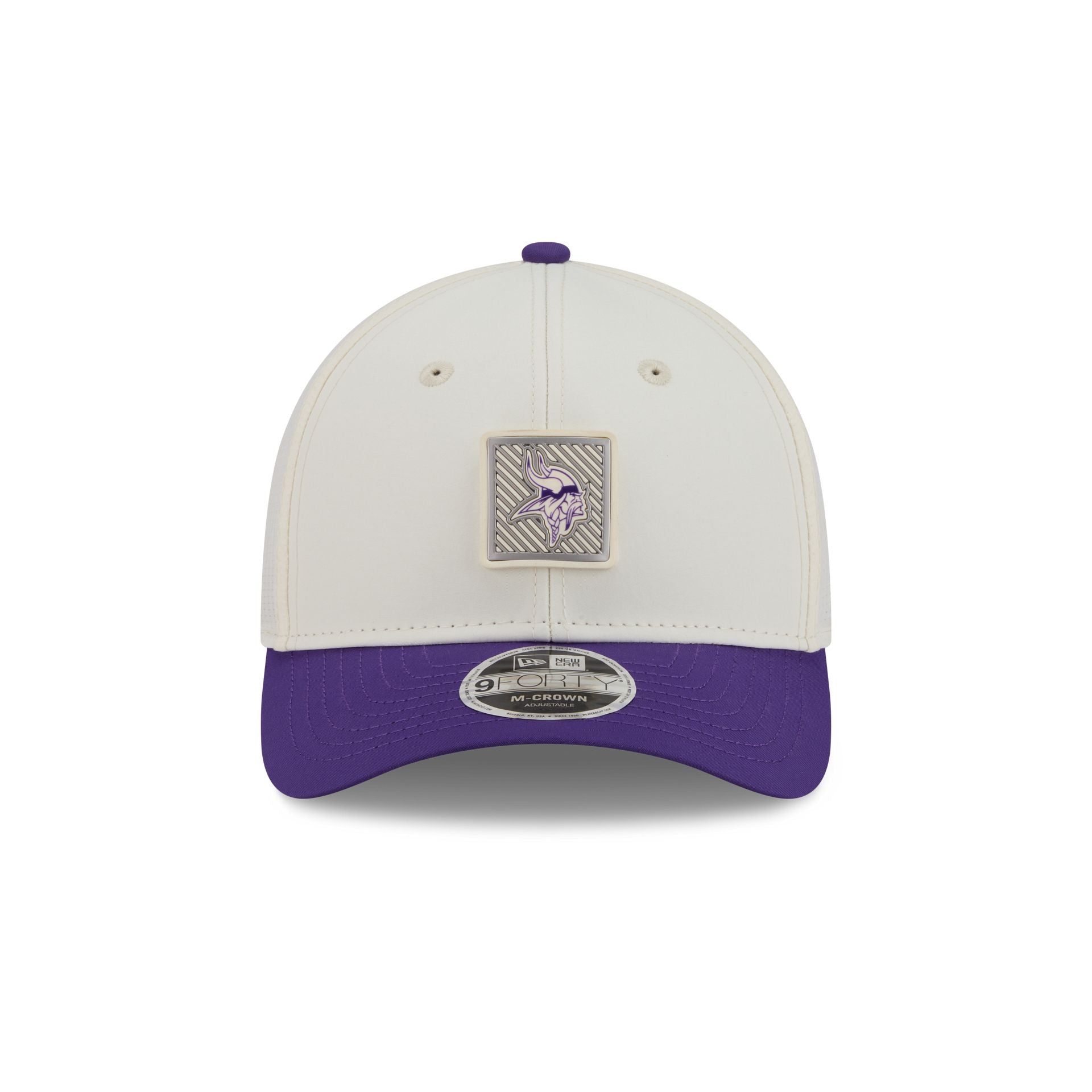 Minnesota Vikings 2026 Training 9FORTY M-Crown Snapback Hat - Image 2