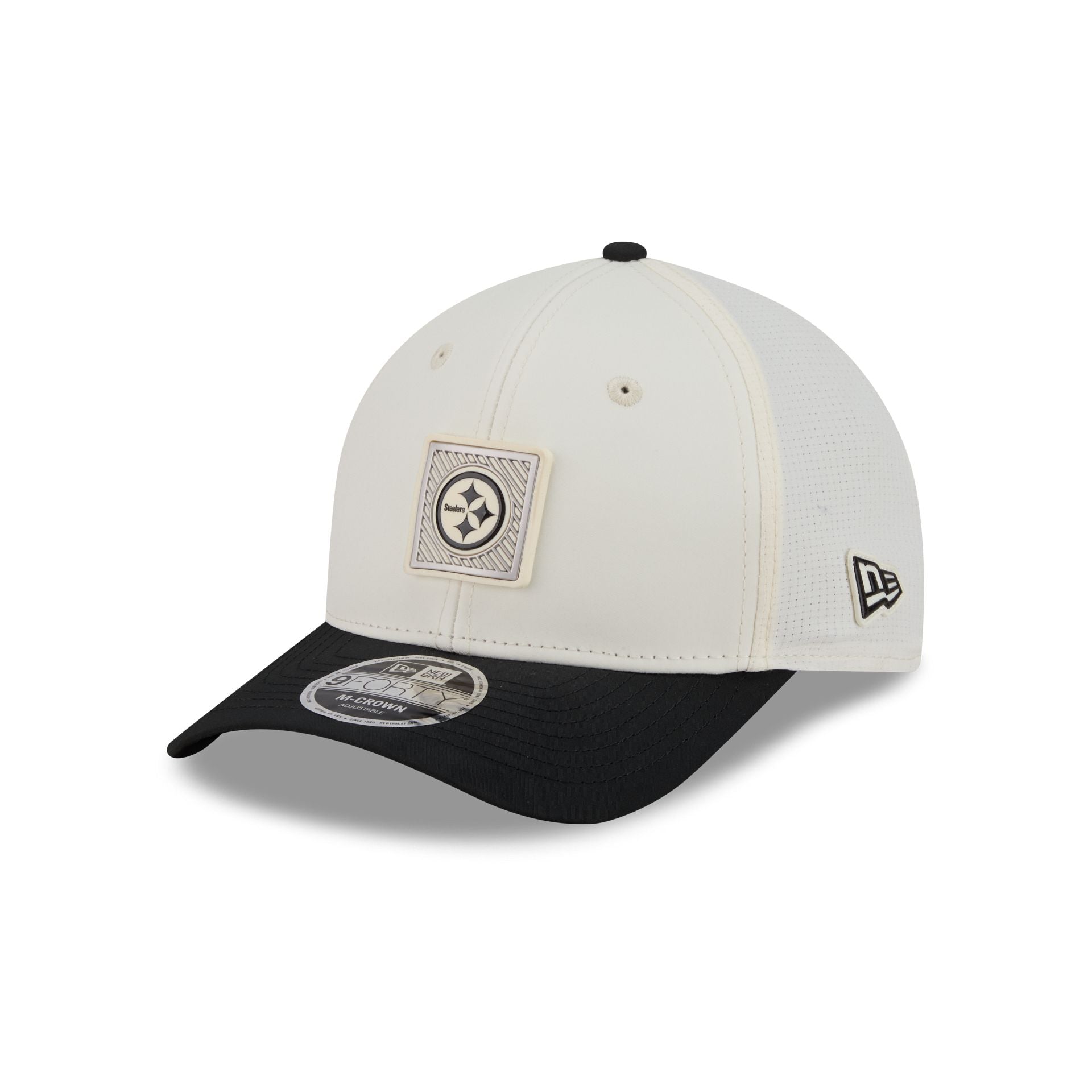 Pittsburgh Steelers 2026 Training 9FORTY M-Crown Snapback Hat - Image 3