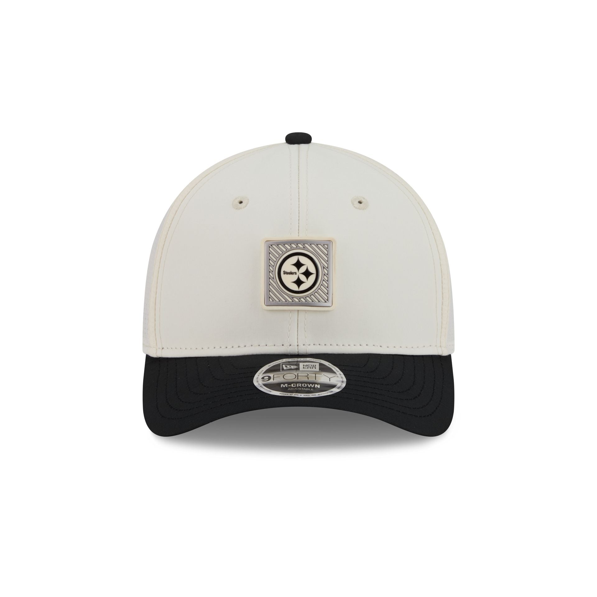 Pittsburgh Steelers 2026 Training 9FORTY M-Crown Snapback Hat - Image 2