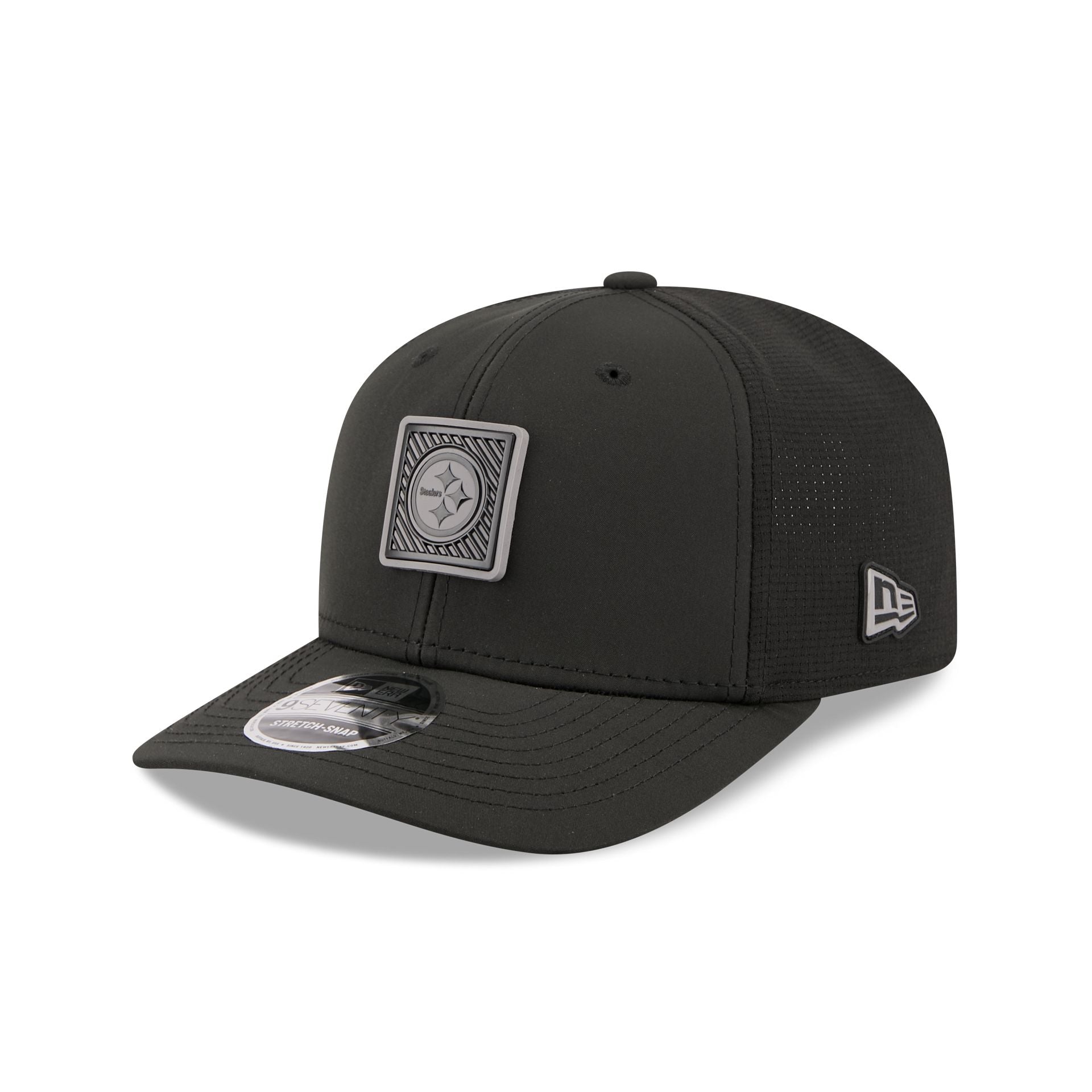 Pittsburgh Steelers 2026 Training Black 9SEVENTY Stretch-Snap Hat - Image 3