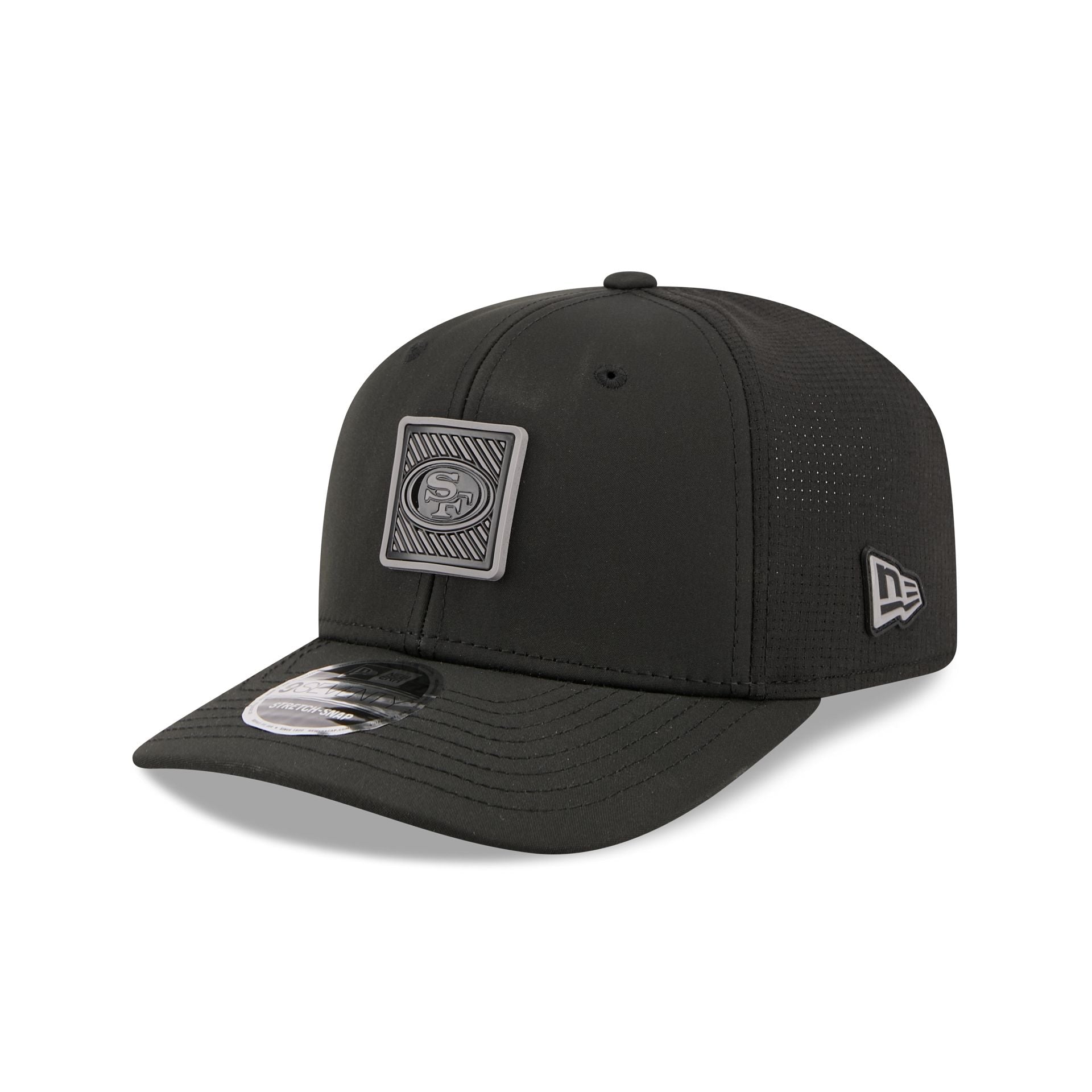 San Francisco 49ers 2026 Training Black 9SEVENTY Stretch-Snap Hat - Image 3
