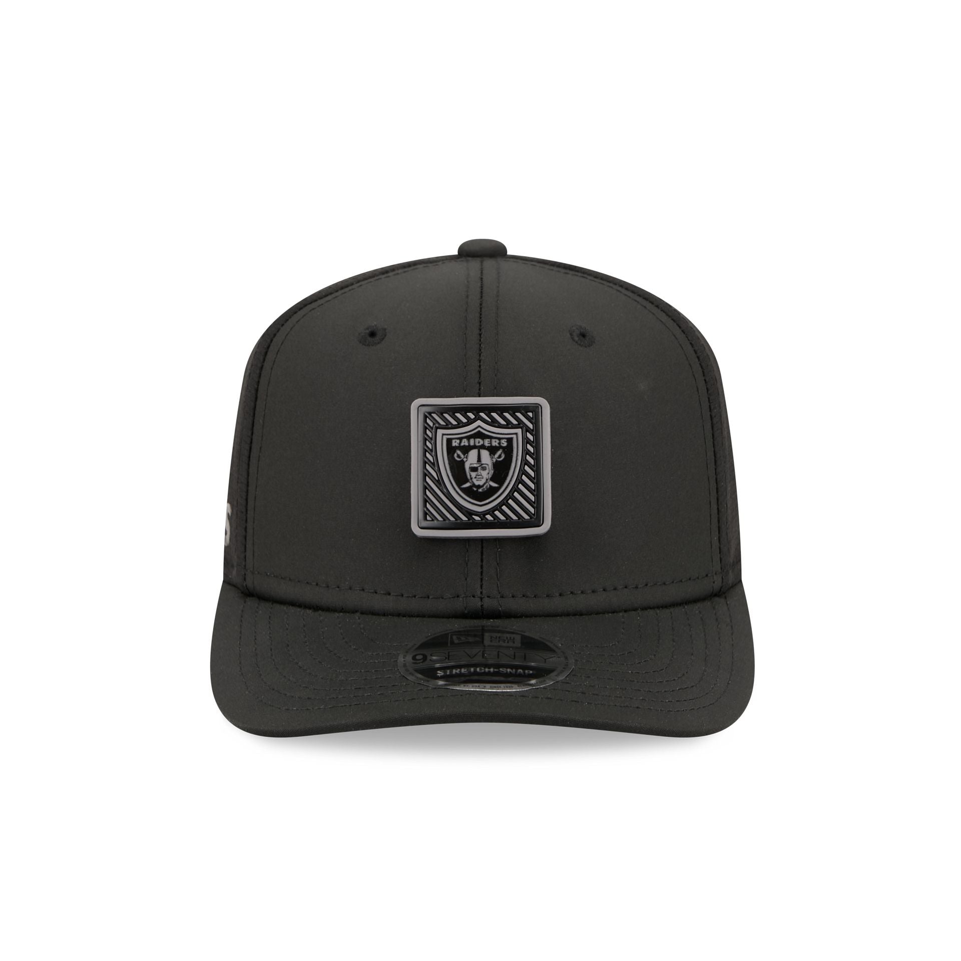 Las Vegas Raiders 2026 Training Black 9SEVENTY Stretch-Snap Hat - Image 2