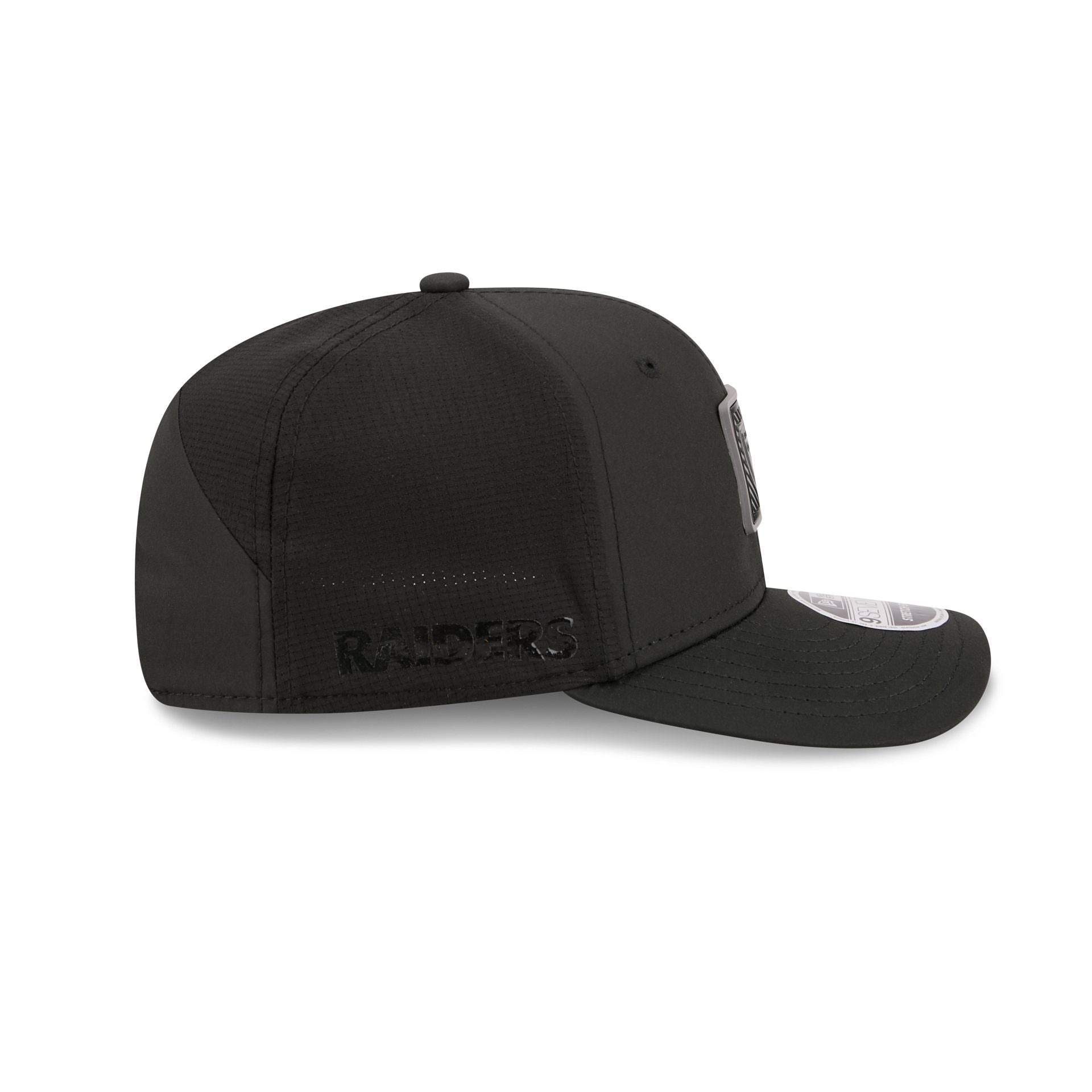 Las Vegas Raiders 2026 Training Black 9SEVENTY Stretch-Snap Hat - Image 4