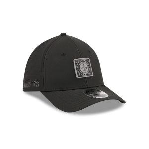 Pittsburgh Steelers 2026 Training Black 39THIRTY M-Crown Stretch-Fit Hat