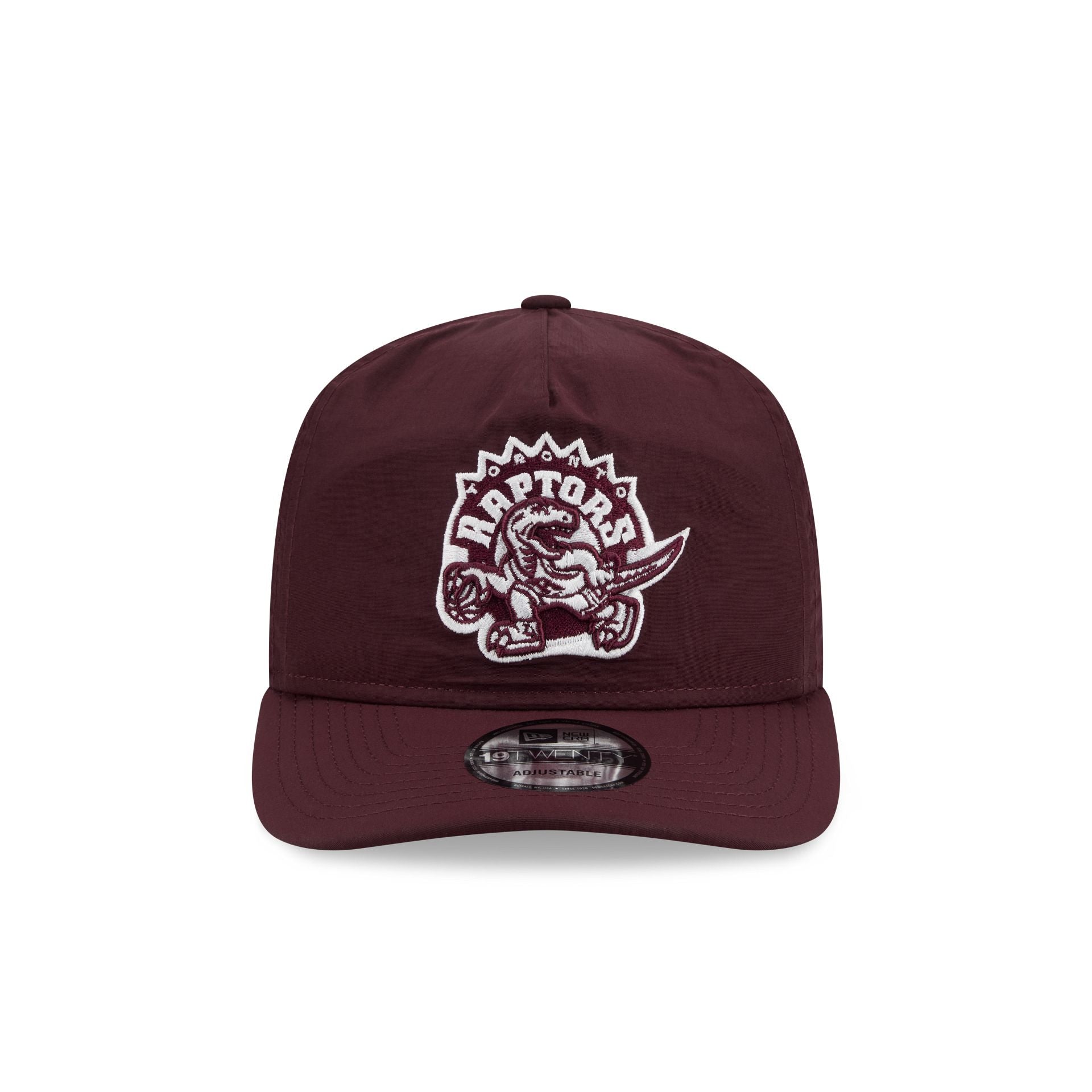 Toronto Raptors Burgundy Nylon 19TWENTY Adjustable Hat - Image 2