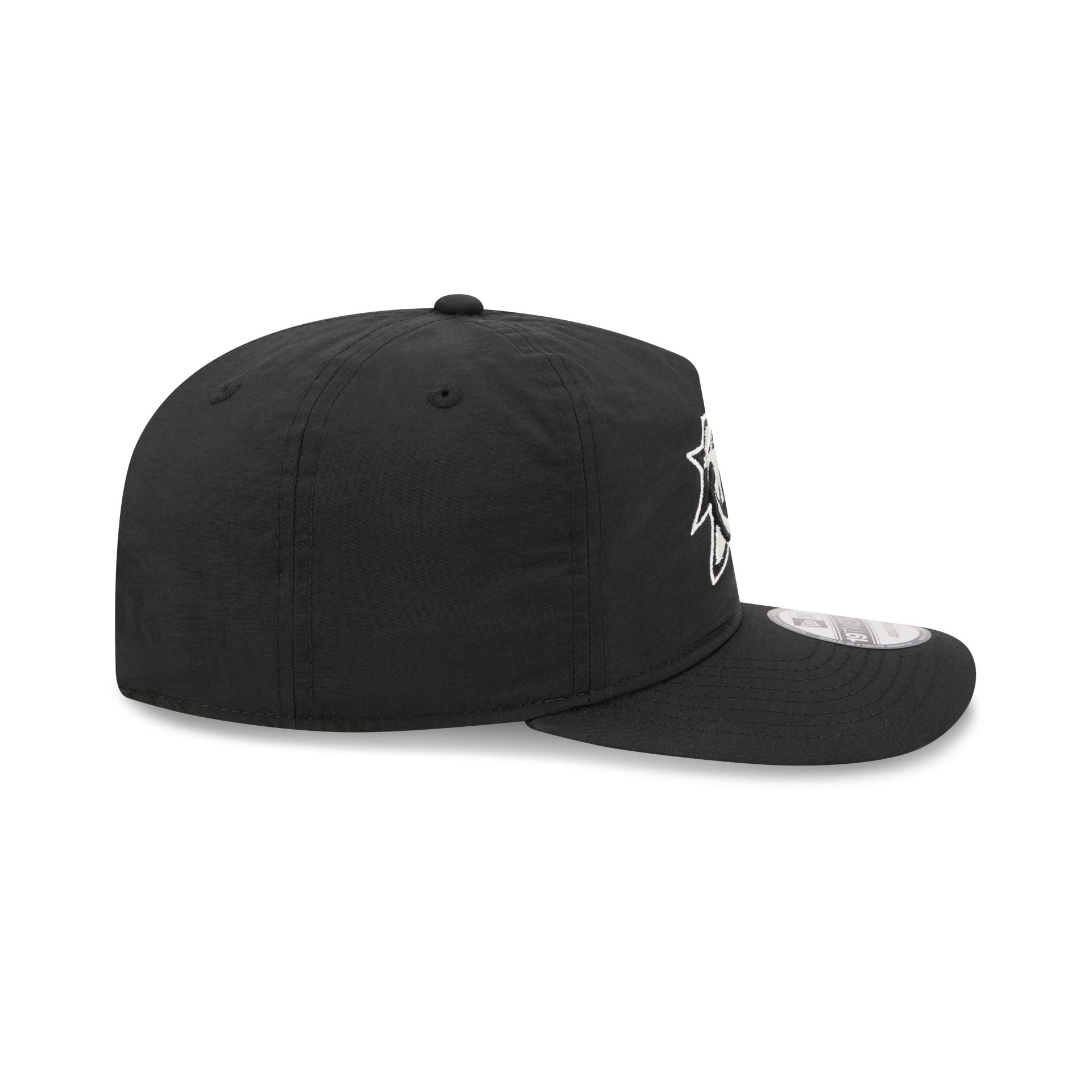 Philadelphia 76ers Black Nylon 19TWENTY Adjustable Hat - Image 5