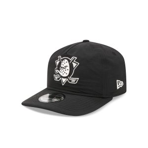Anaheim Ducks Black Nylon 19TWENTY Adjustable Hat