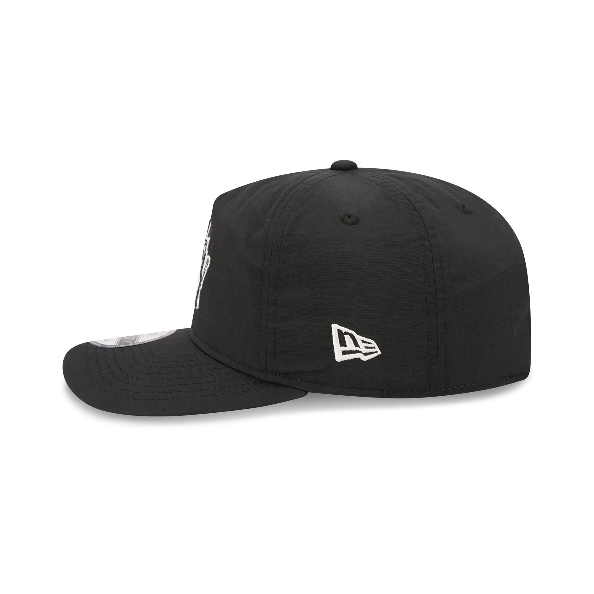 San Jose Sharks Black Nylon 19TWENTY Adjustable Hat - Image 4