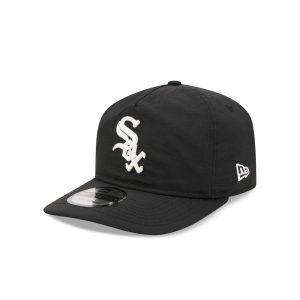Chicago White Sox Black Nylon 19TWENTY Adjustable Hat