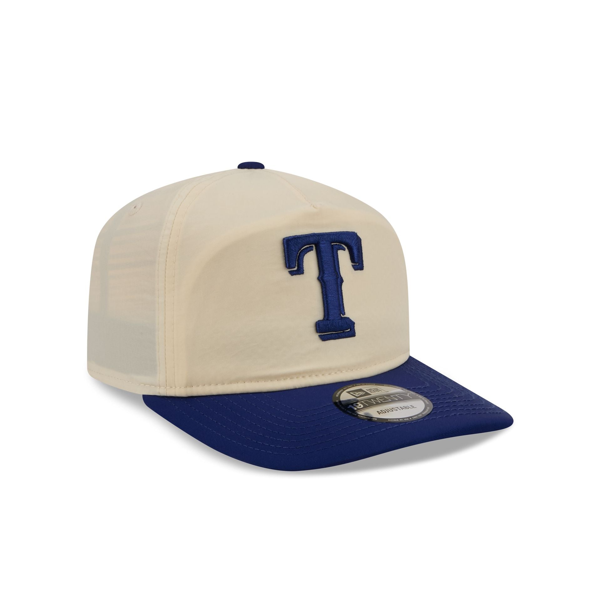 Texas Rangers Chrome Nylon 19TWENTY Adjustable Hat - Image 3