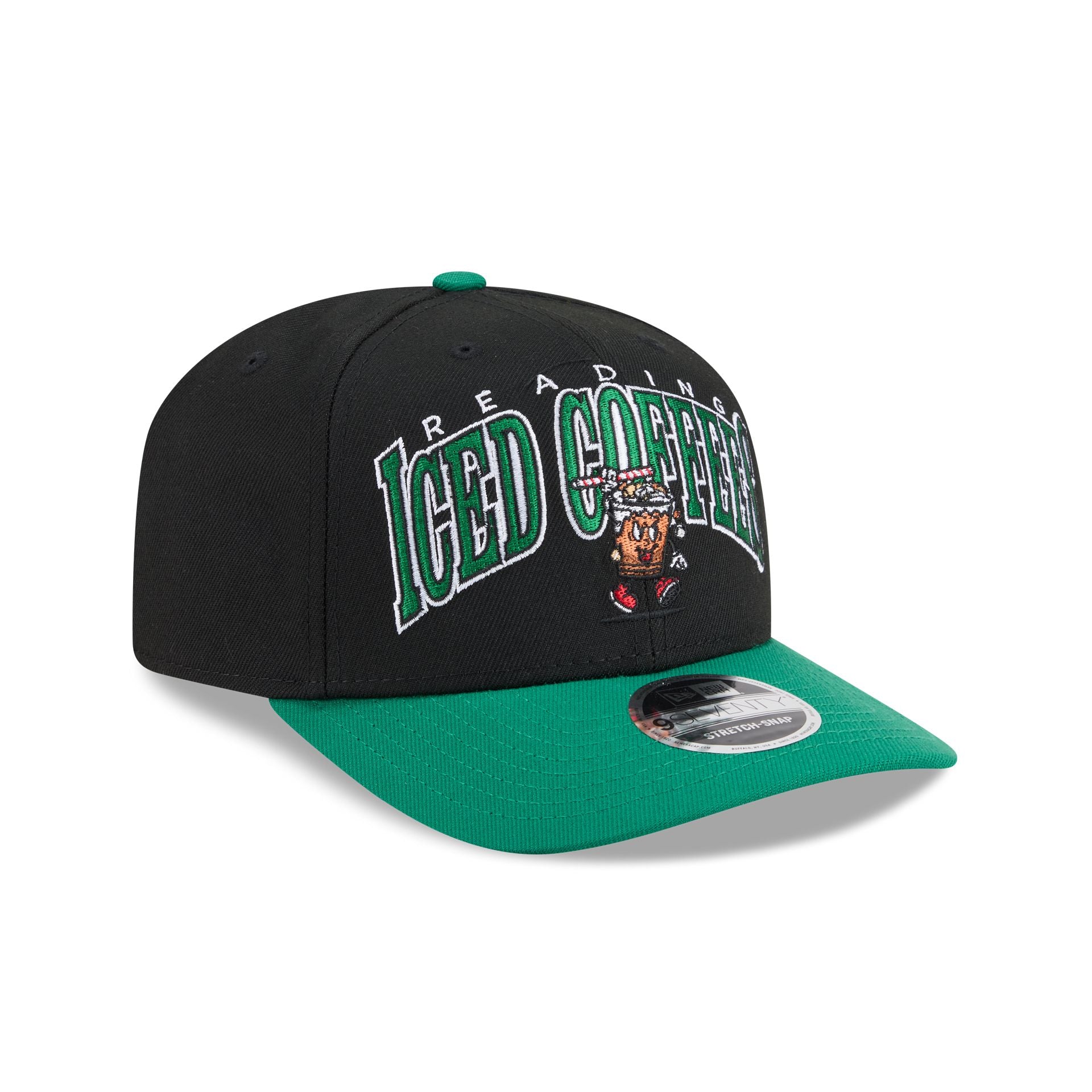 Reading Fightin Phils Theme Night Wordmark 9SEVENTY Stretch-Snap Hat - Image 3