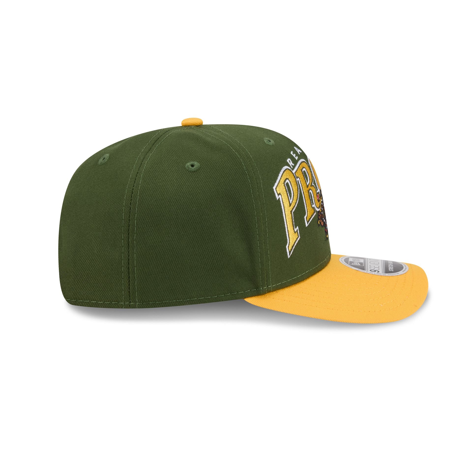 Reading Fightin Phils Theme Night Wordmark Green 9SEVENTY Stretch-Snap Hat - Image 5