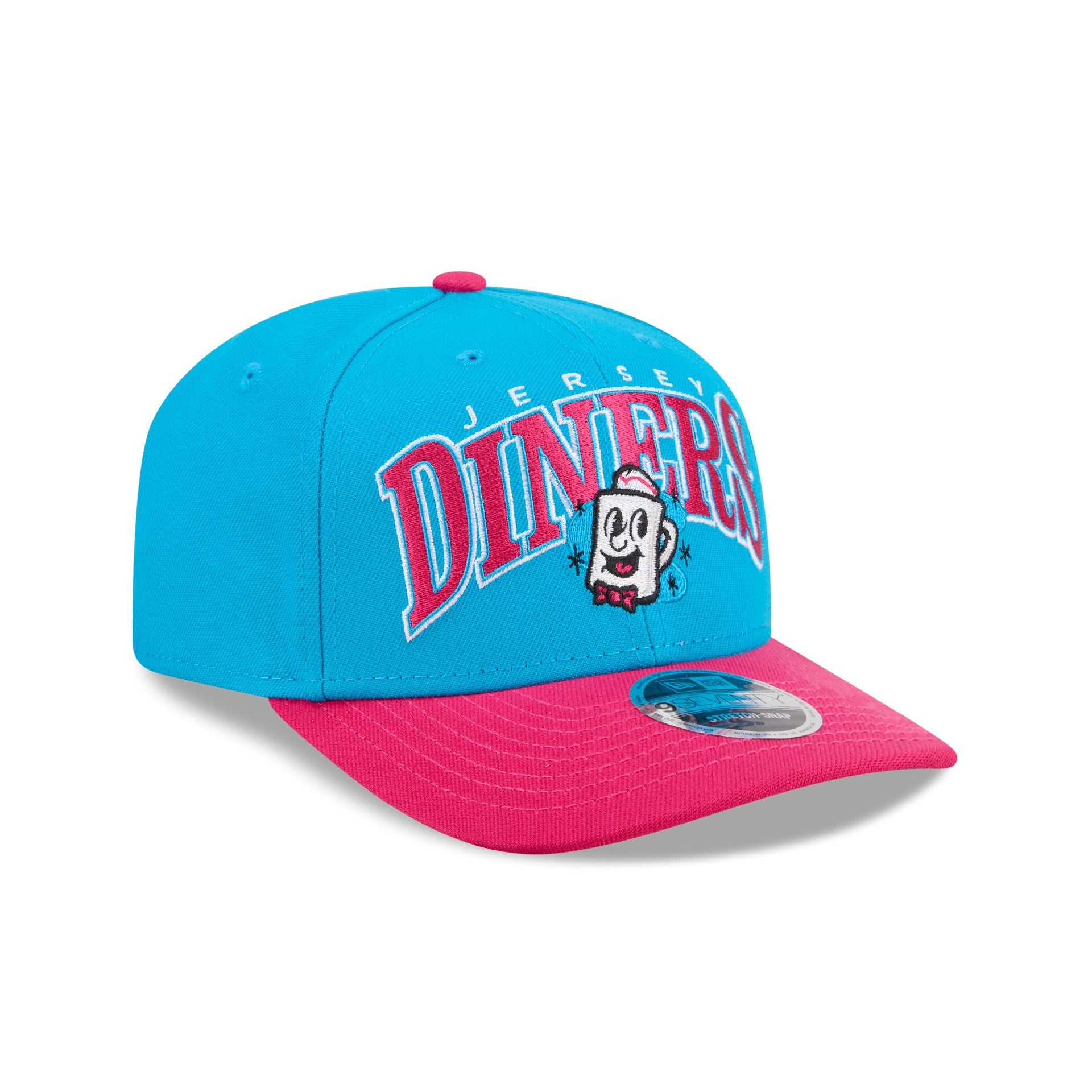 Somerset Patriots Theme Night Wordmark 9SEVENTY Stretch-Snap Hat - Image 3