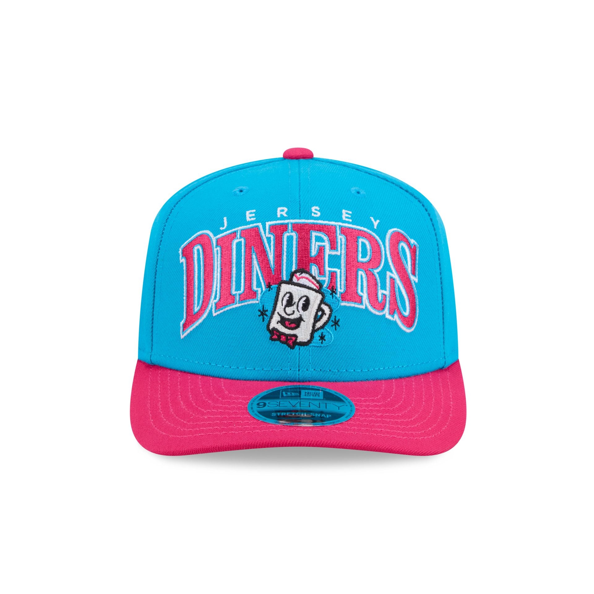 Somerset Patriots Theme Night Wordmark 9SEVENTY Stretch-Snap Hat - Image 2