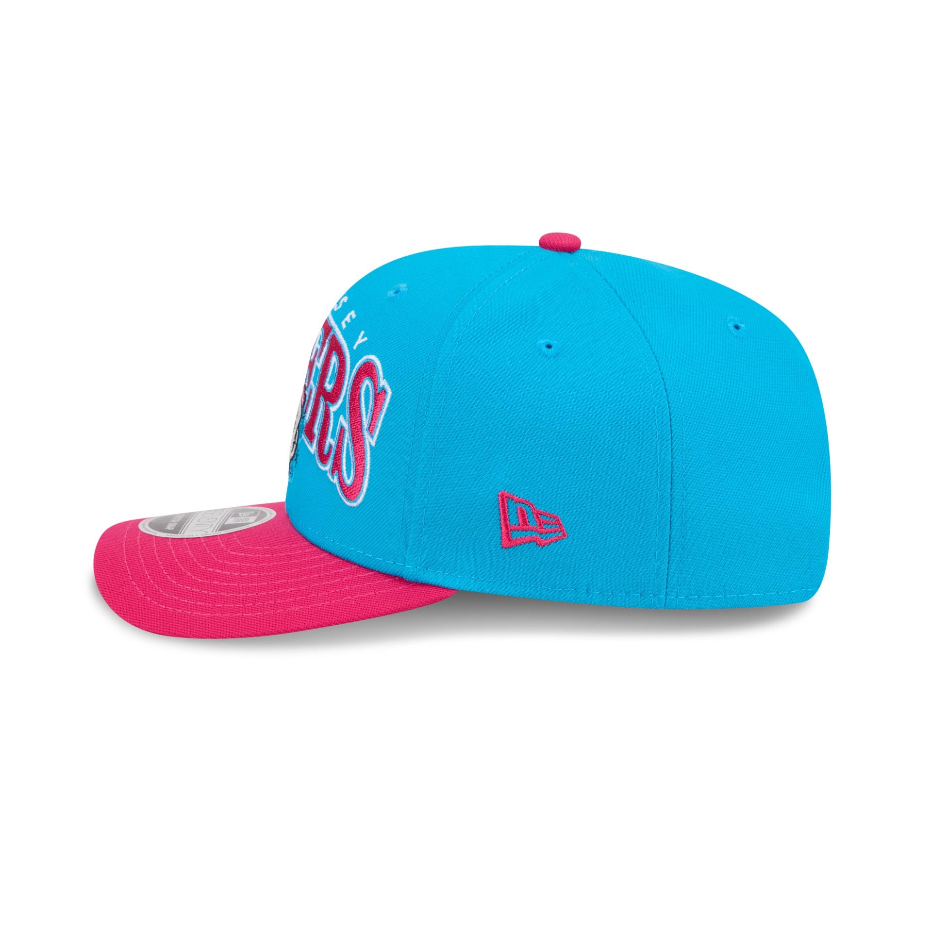 Somerset Patriots Theme Night Wordmark 9SEVENTY Stretch-Snap Hat - Image 4
