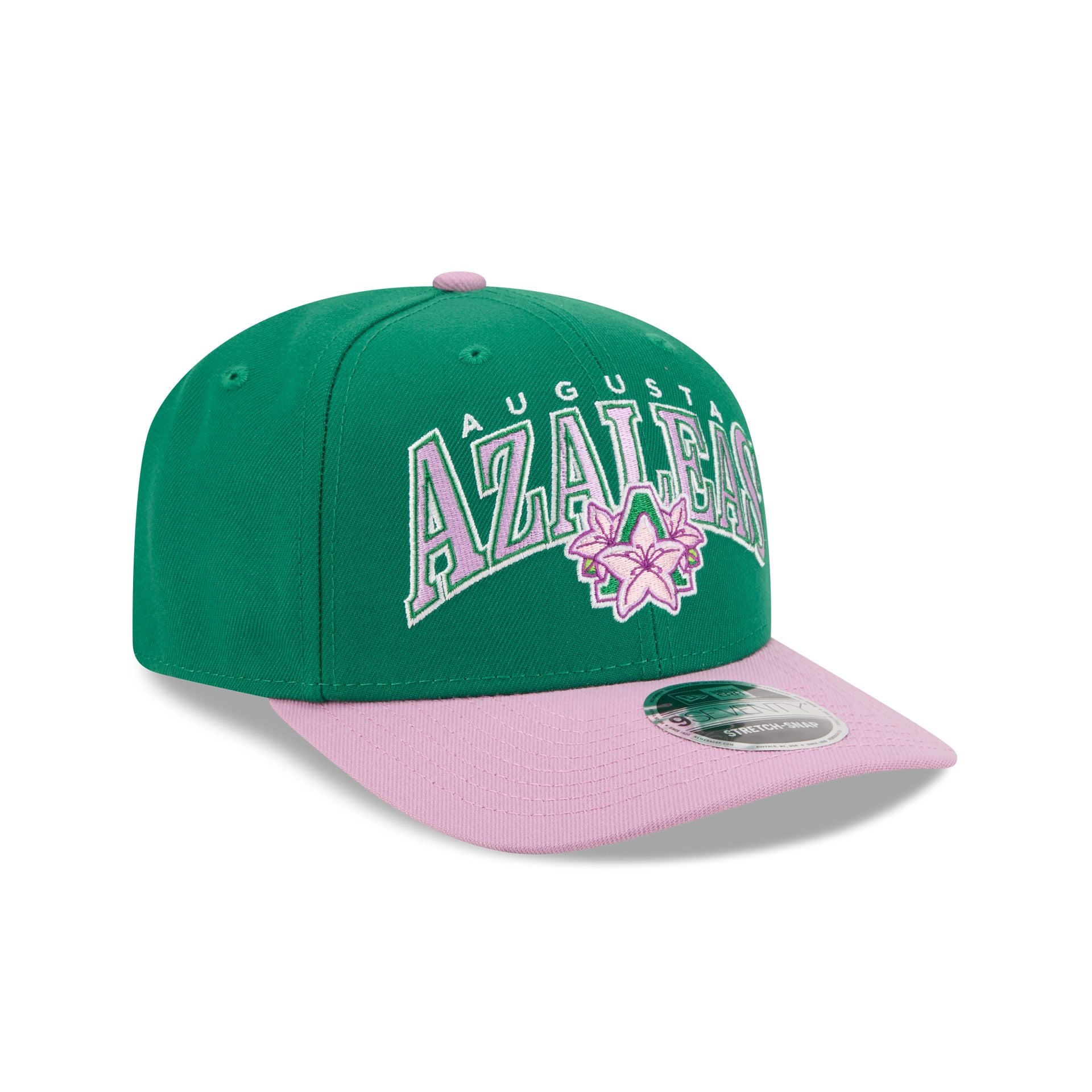 Augusta GreenJackets Theme Night Green 9SEVENTY Stretch-Snap Hat - Image 3
