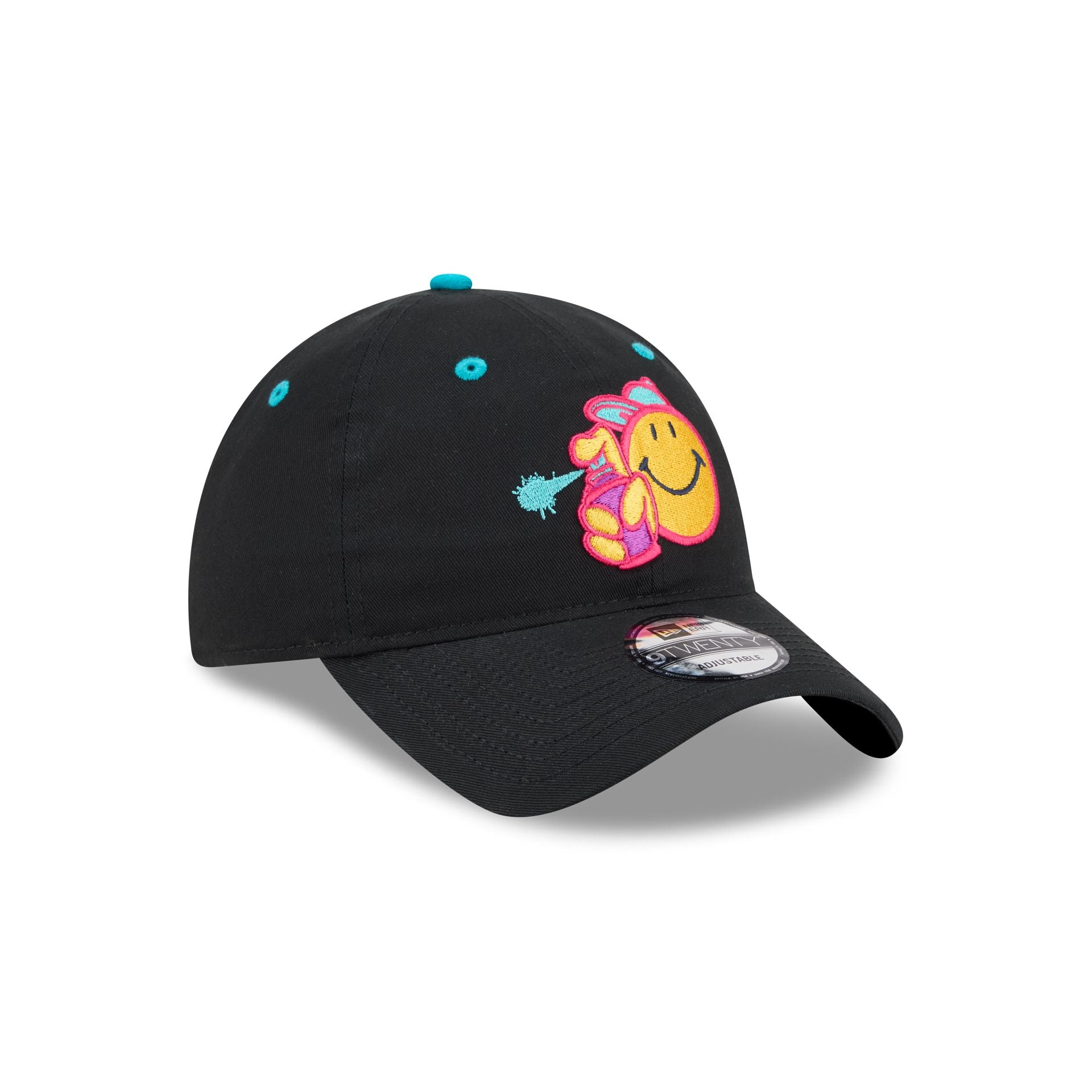 Worcester Red Sox Theme Night Black 9TWENTY Adjustable Hat - Image 3