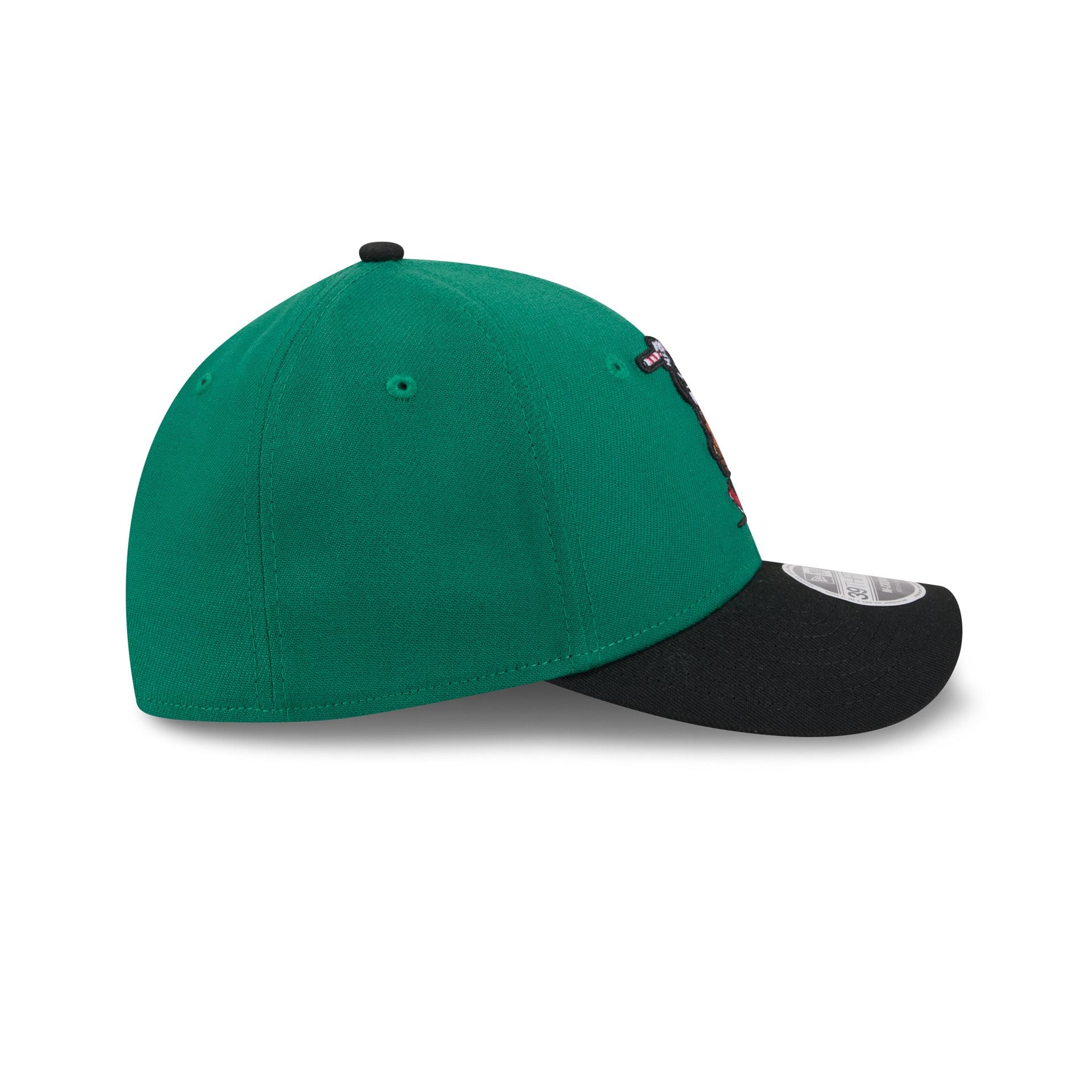 Reading Fightin Phils Theme Night Green 39THIRTY M-Crown Stretch Fit Hat - Image 5