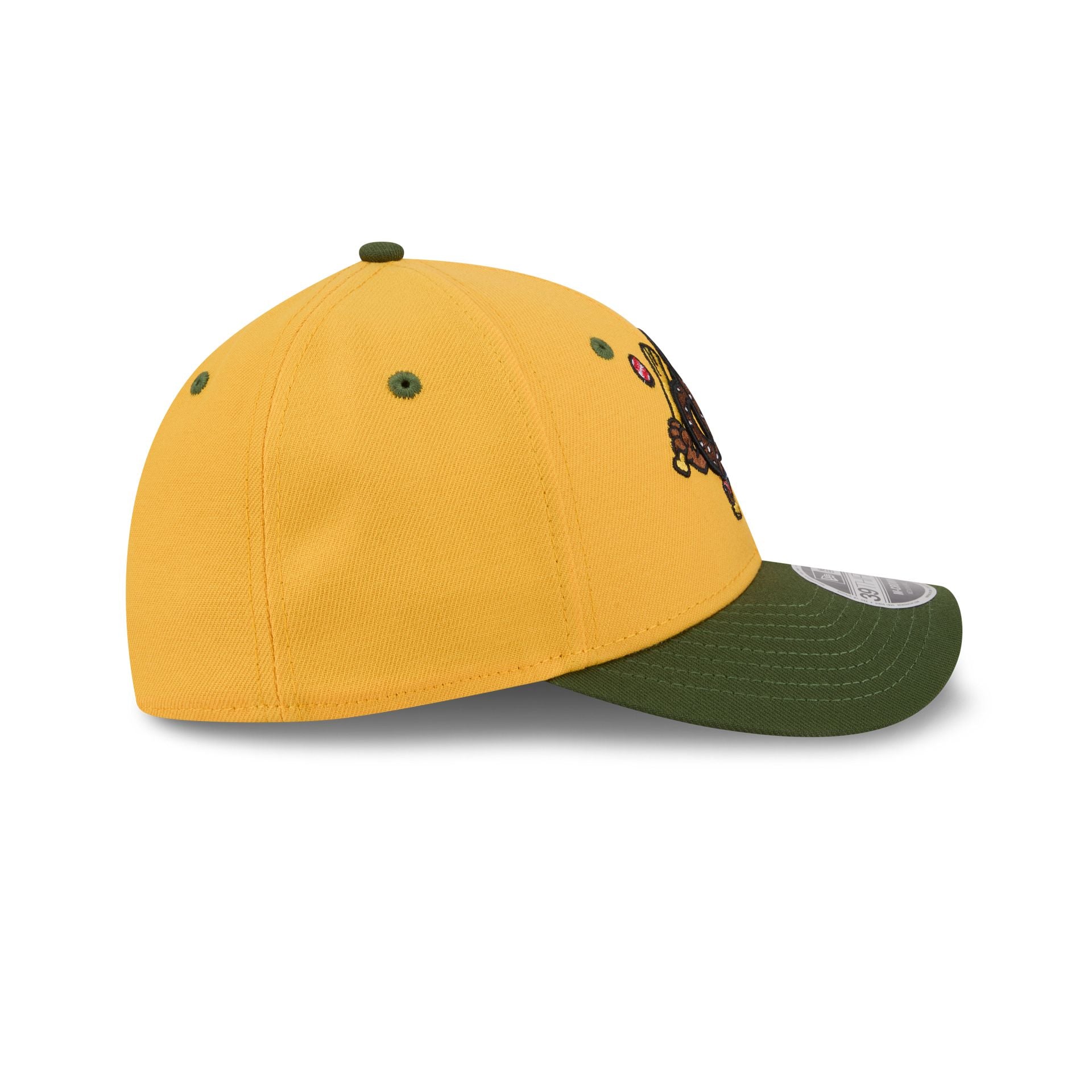 Reading Fightin Phils Theme Night Yellow 39THIRTY M-Crown Stretch Fit Hat - Image 5