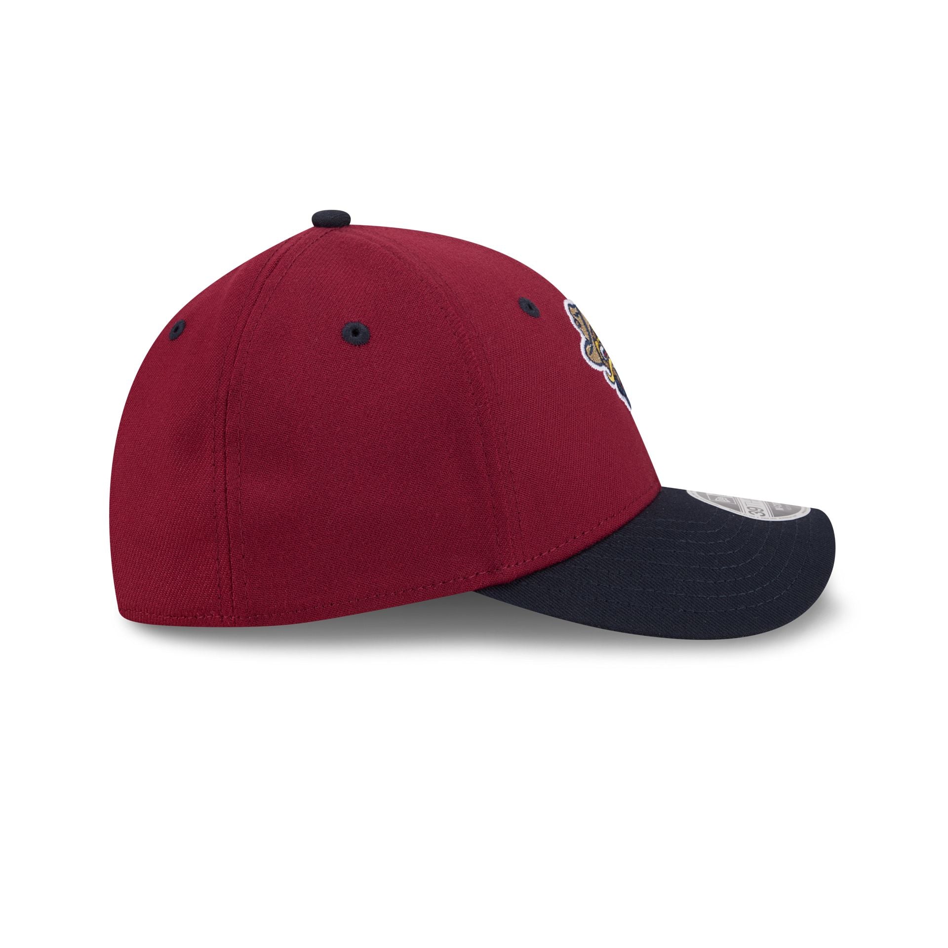 Frisco RoughRiders Theme Night Maroon 39THIRTY M-Crown Stretch Fit Hat - Image 5