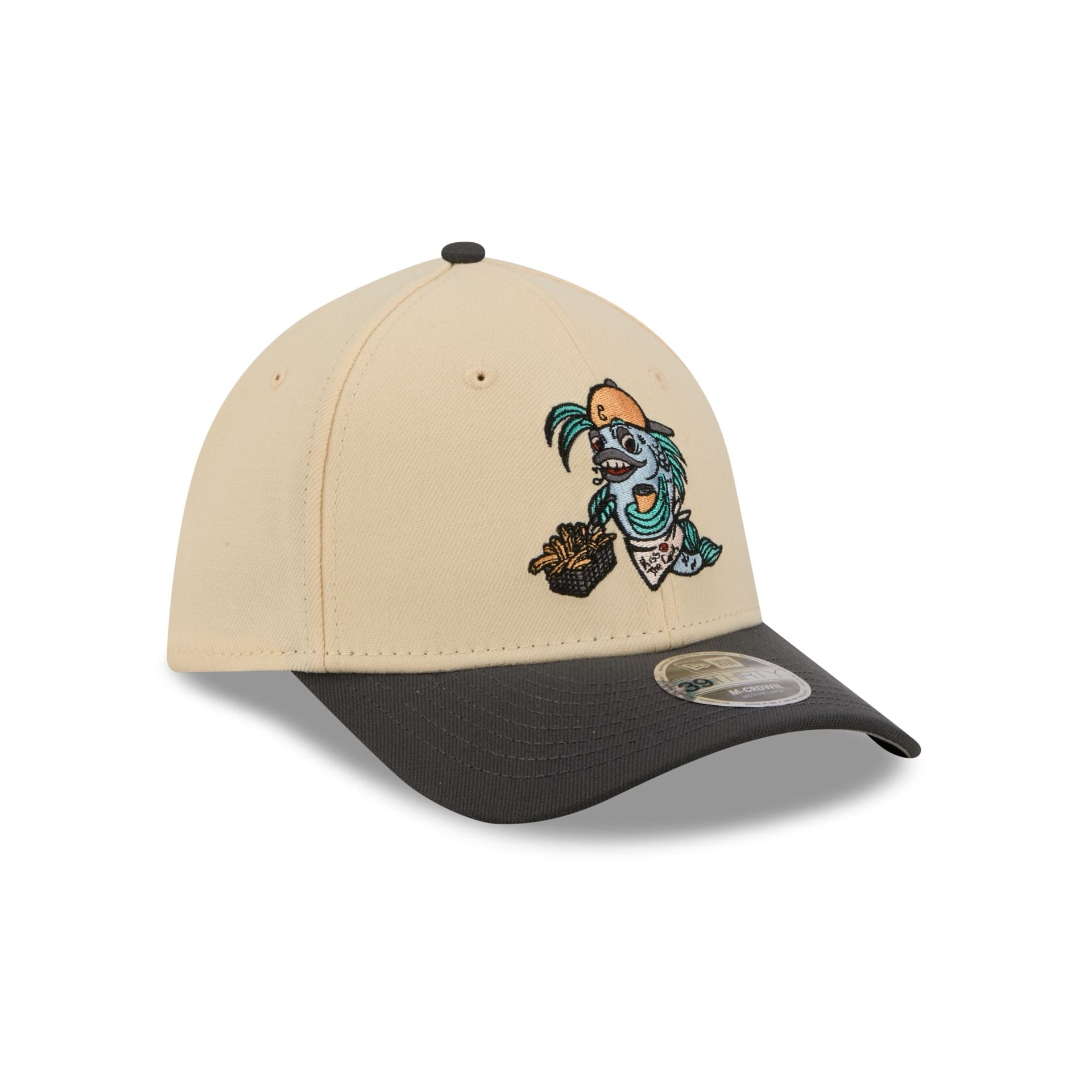 Lake County Captains Theme Night Stone 39THIRTY M-Crown Stretch Fit Ha - Image 3