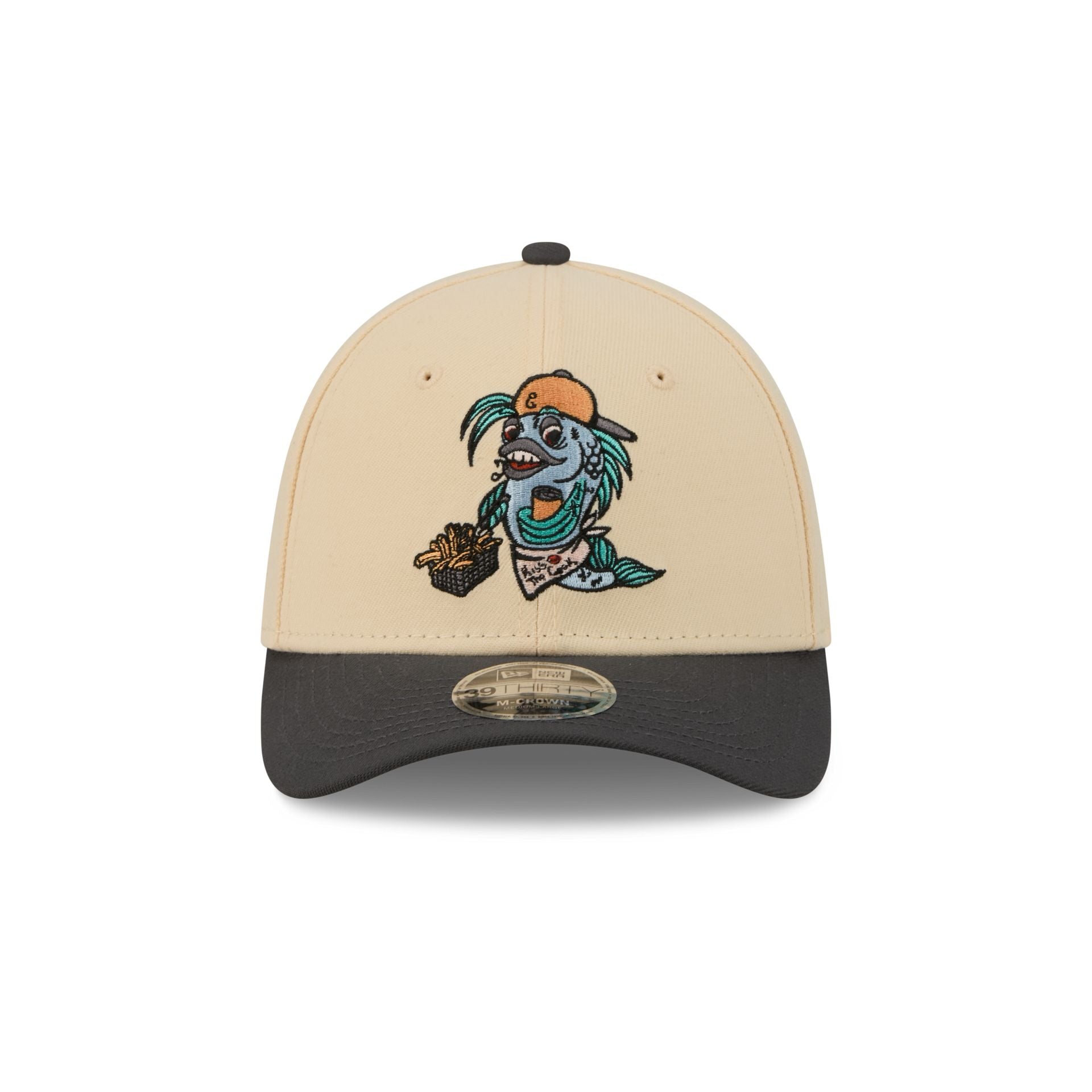 Lake County Captains Theme Night Stone 39THIRTY M-Crown Stretch Fit Ha - Image 2