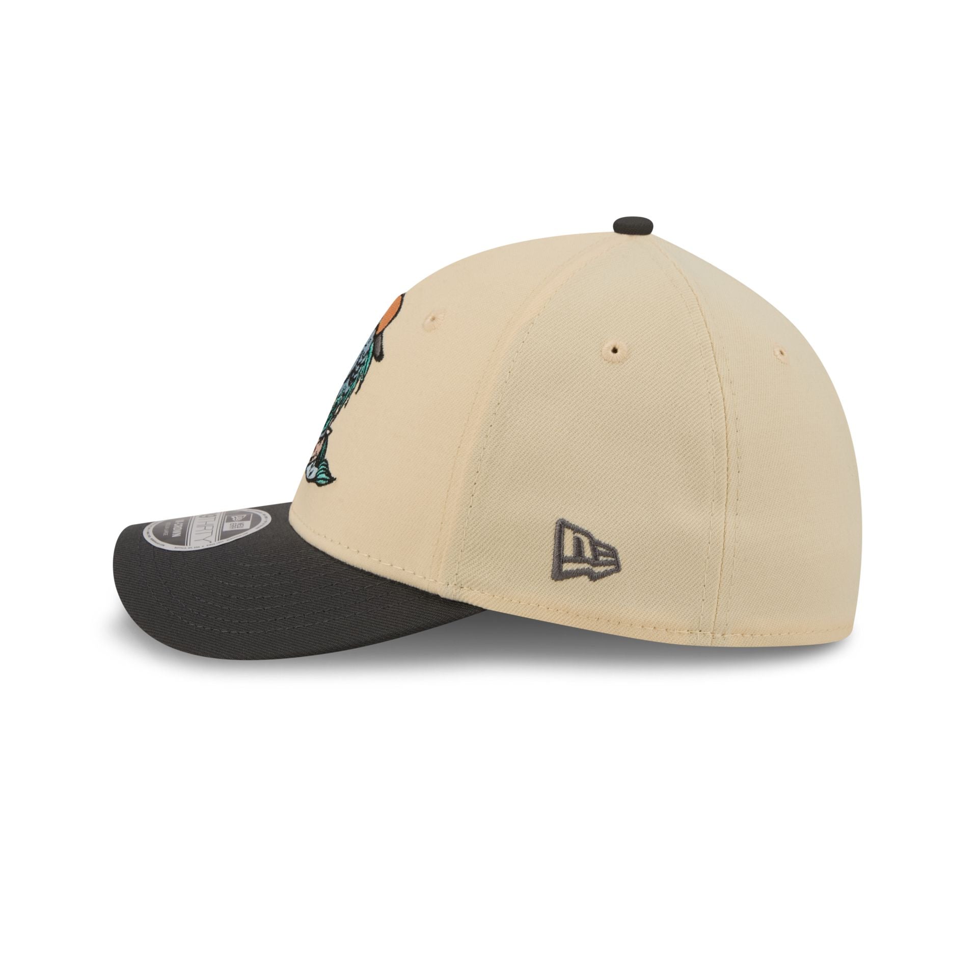 Lake County Captains Theme Night Stone 39THIRTY M-Crown Stretch Fit Ha - Image 4