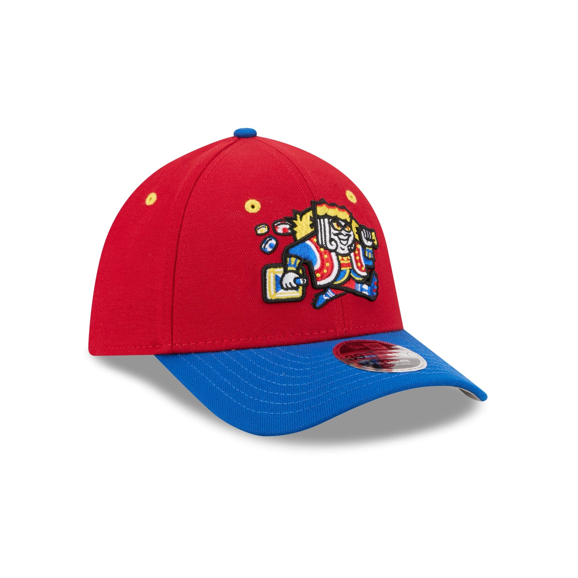 Las Vegas Aviators Theme Night Red 39THIRTY M-Crown Stretch Fit Hat - Image 3