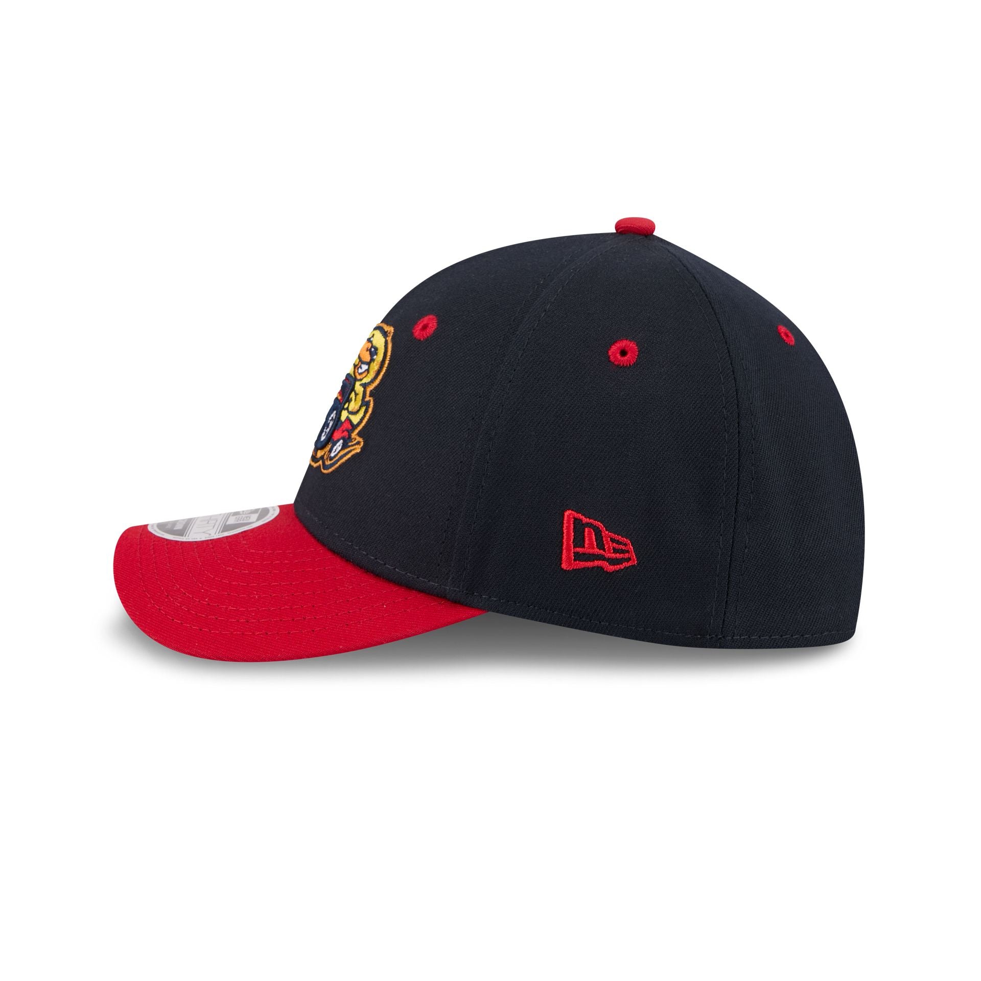 Toledo Mud Hens Theme Night Navy 39THIRTY M-Crown Stretch Fit Hat - Image 4