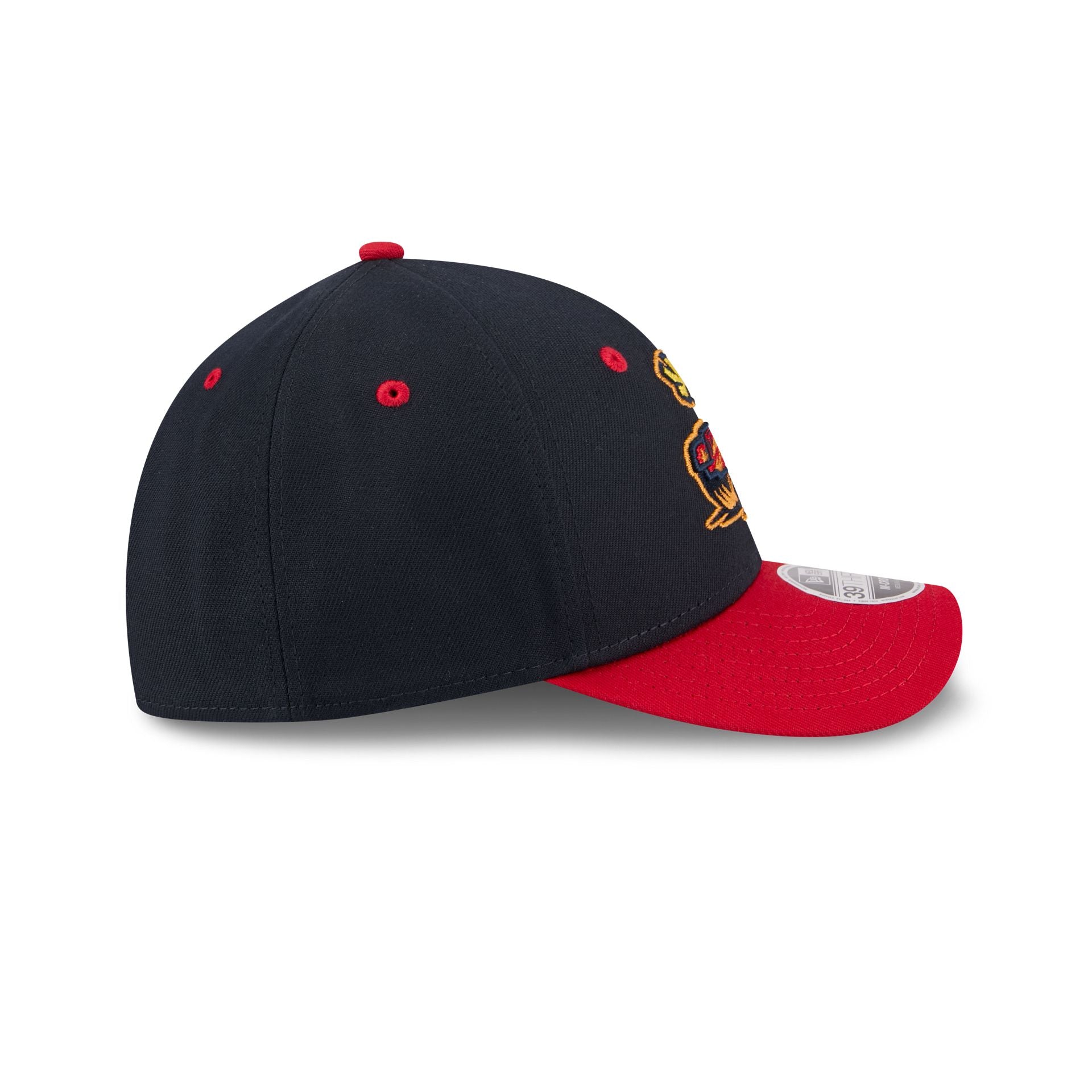 Toledo Mud Hens Theme Night Navy 39THIRTY M-Crown Stretch Fit Hat - Image 5