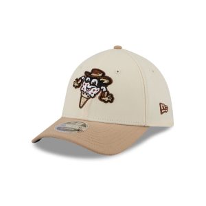 Binghamton Rumble Ponies Theme Night Beige 39THIRTY M-Crown Stretch Fi