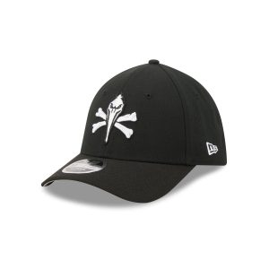 Myrtle Beach Pelicans Theme Night Black 39THIRTY M-Crown Stretch Fit H