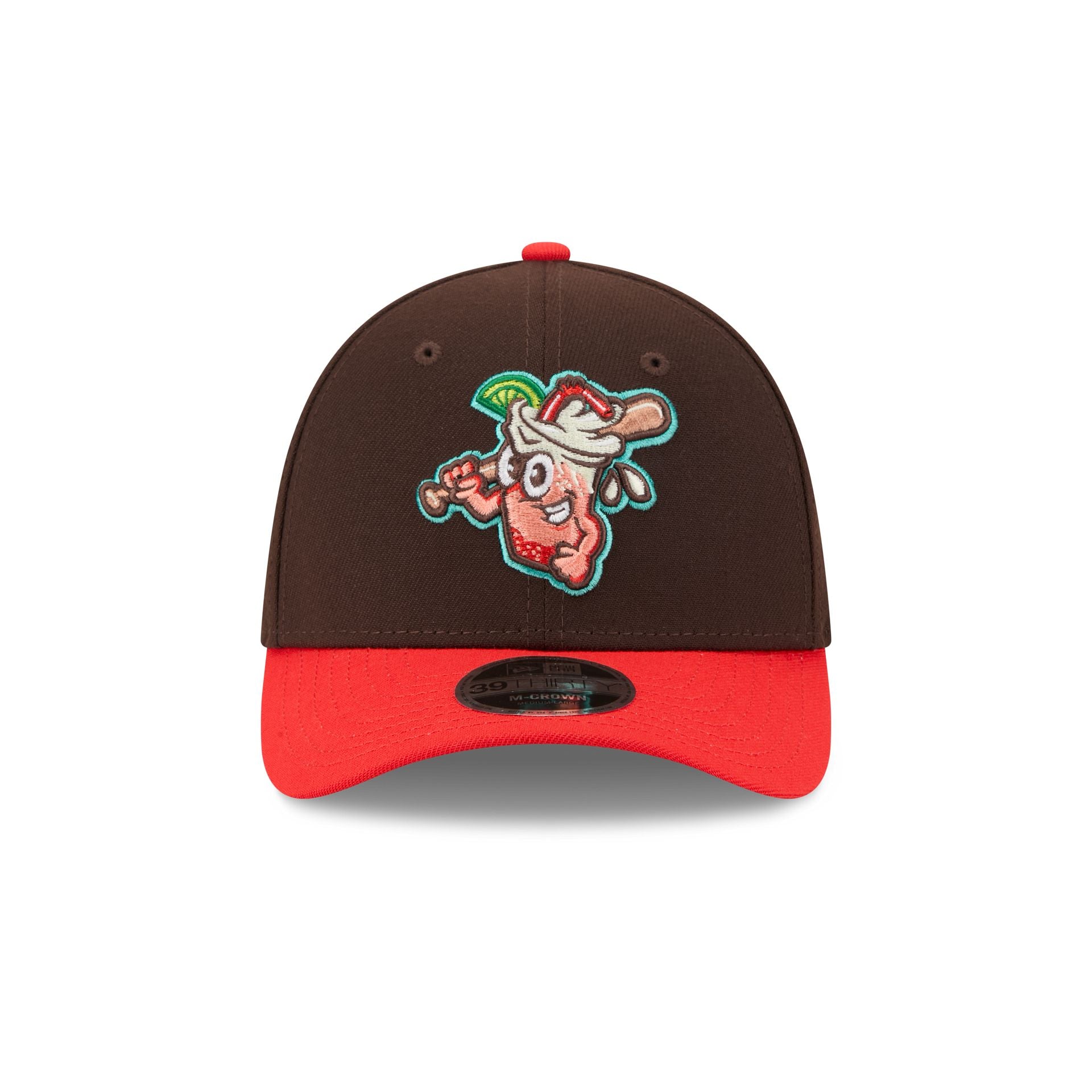 Salt Lake Bees Theme Night Brown 39THIRTY M-Crown Stretch Fit Hat - Image 2