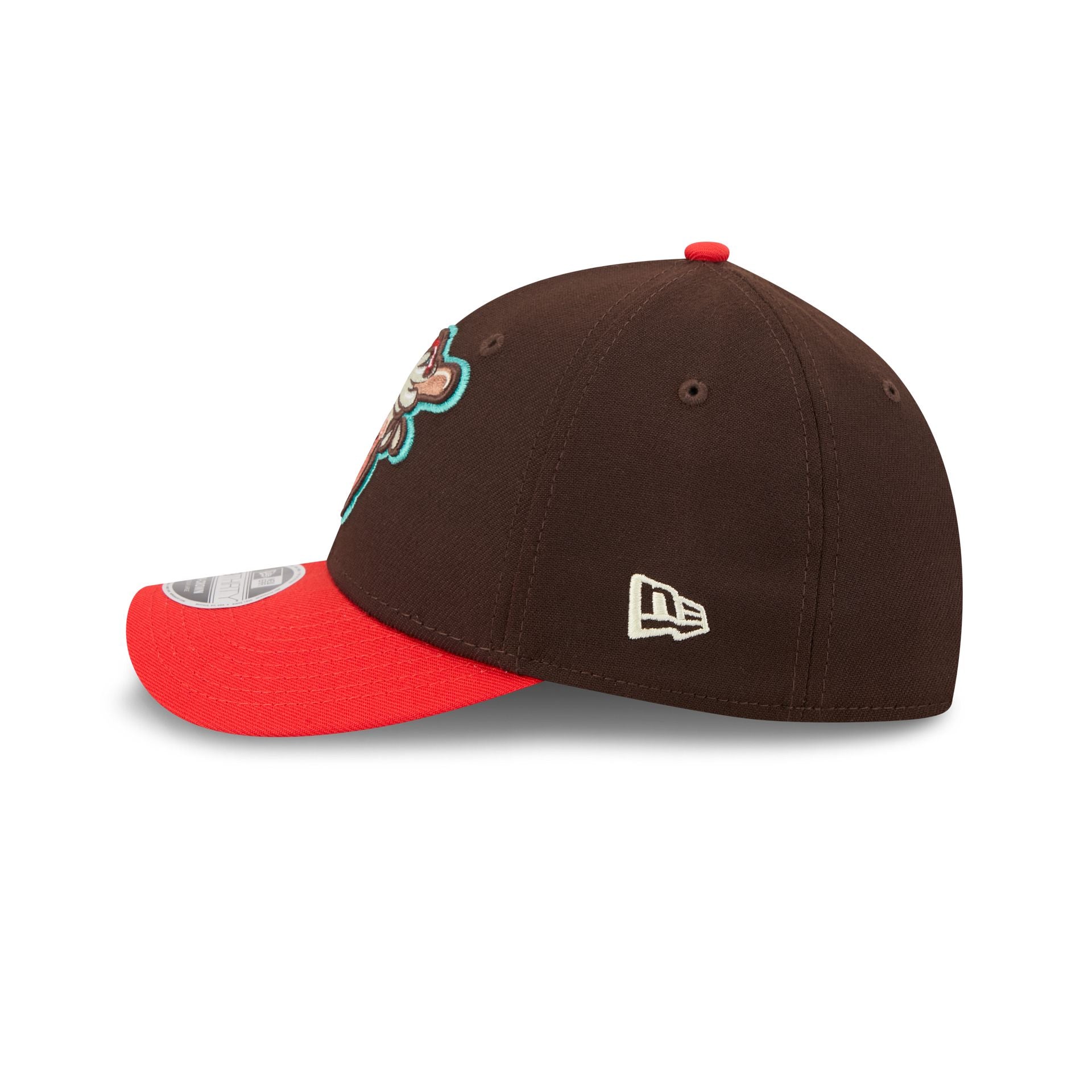 Salt Lake Bees Theme Night Brown 39THIRTY M-Crown Stretch Fit Hat - Image 4