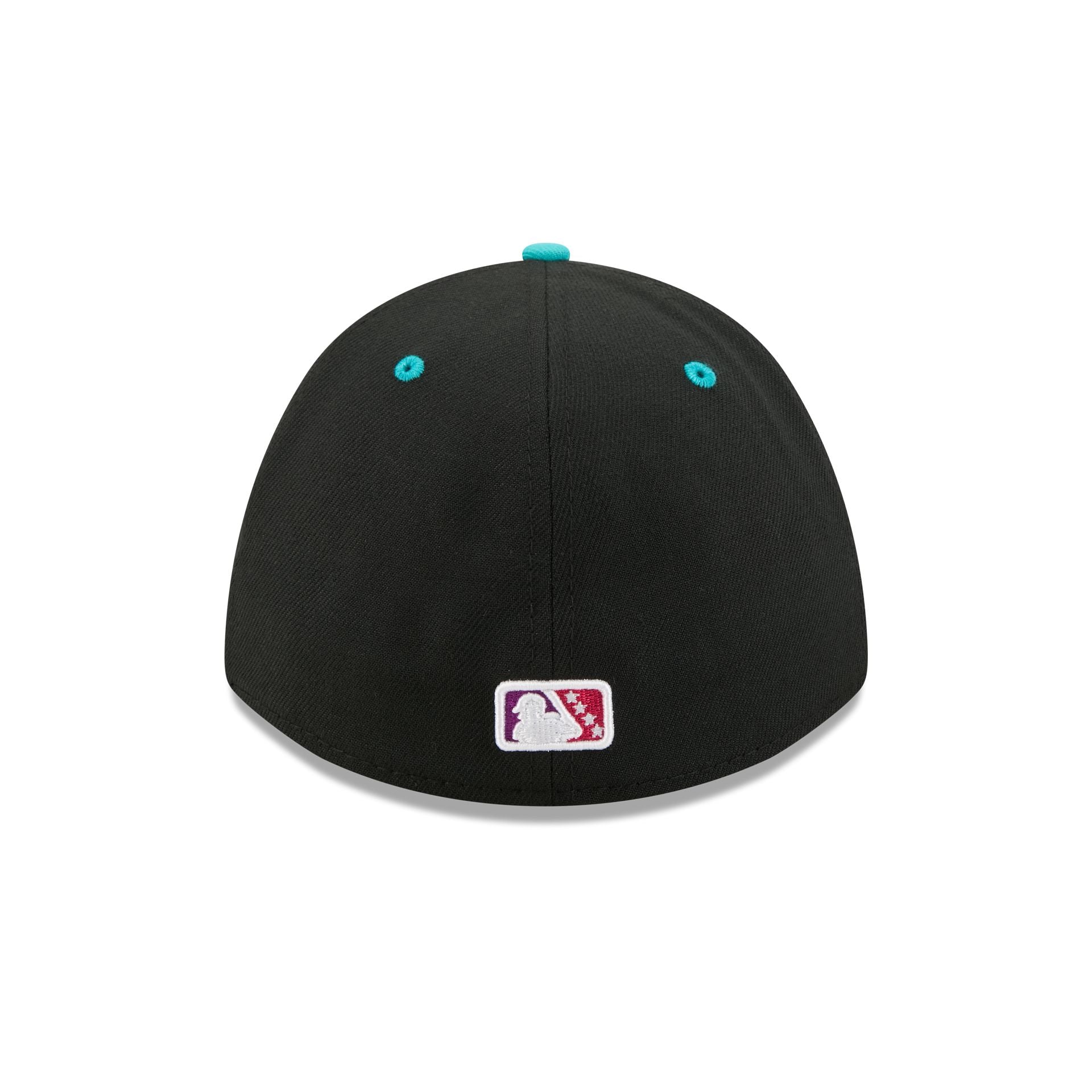 Worcester Red Sox Theme Night Black 39THIRTY M-Crown Stretch Fit Hat - Image 6