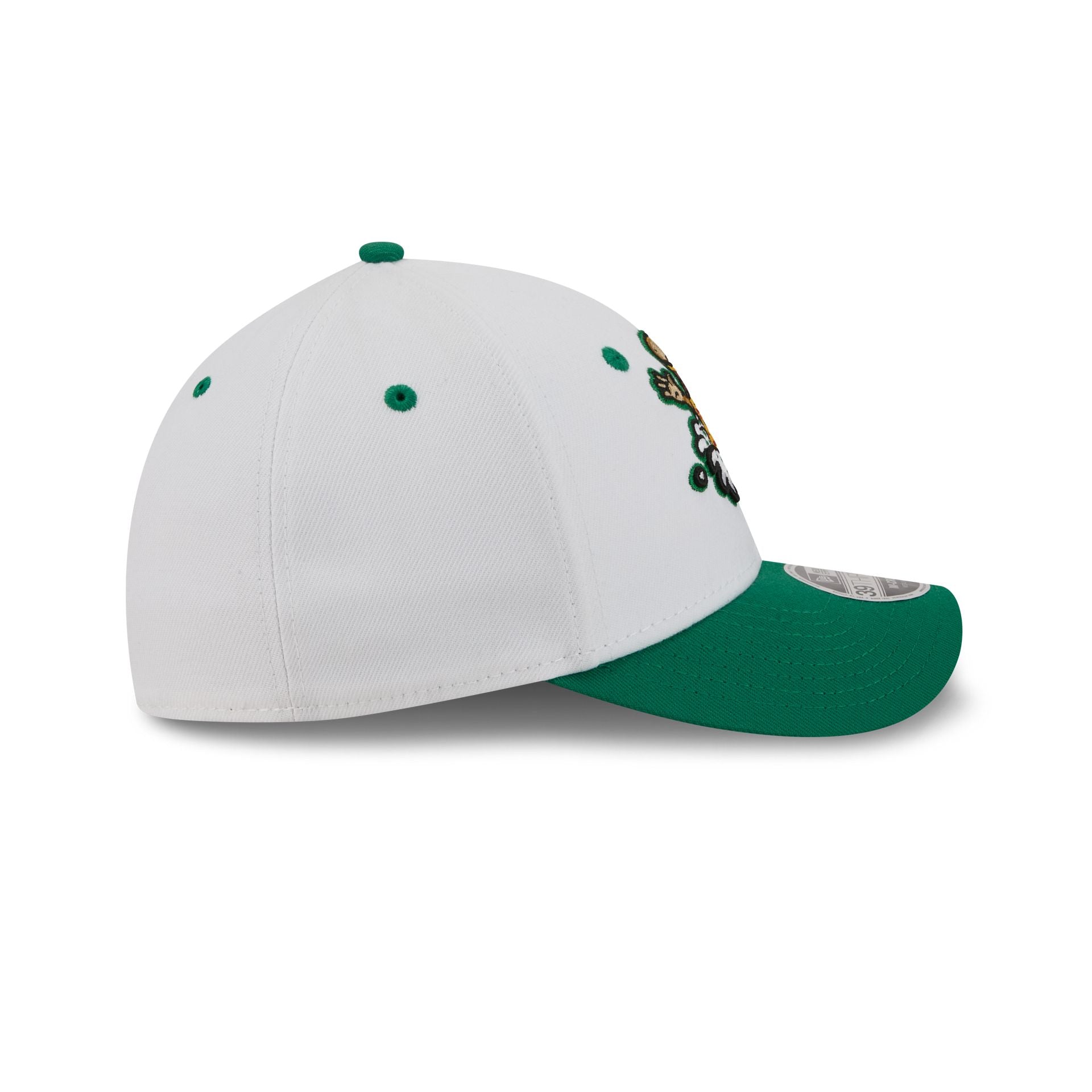 Tulsa Drillers Theme Night White 39THIRTY M-Crown Stretch Fit Hat - Image 5