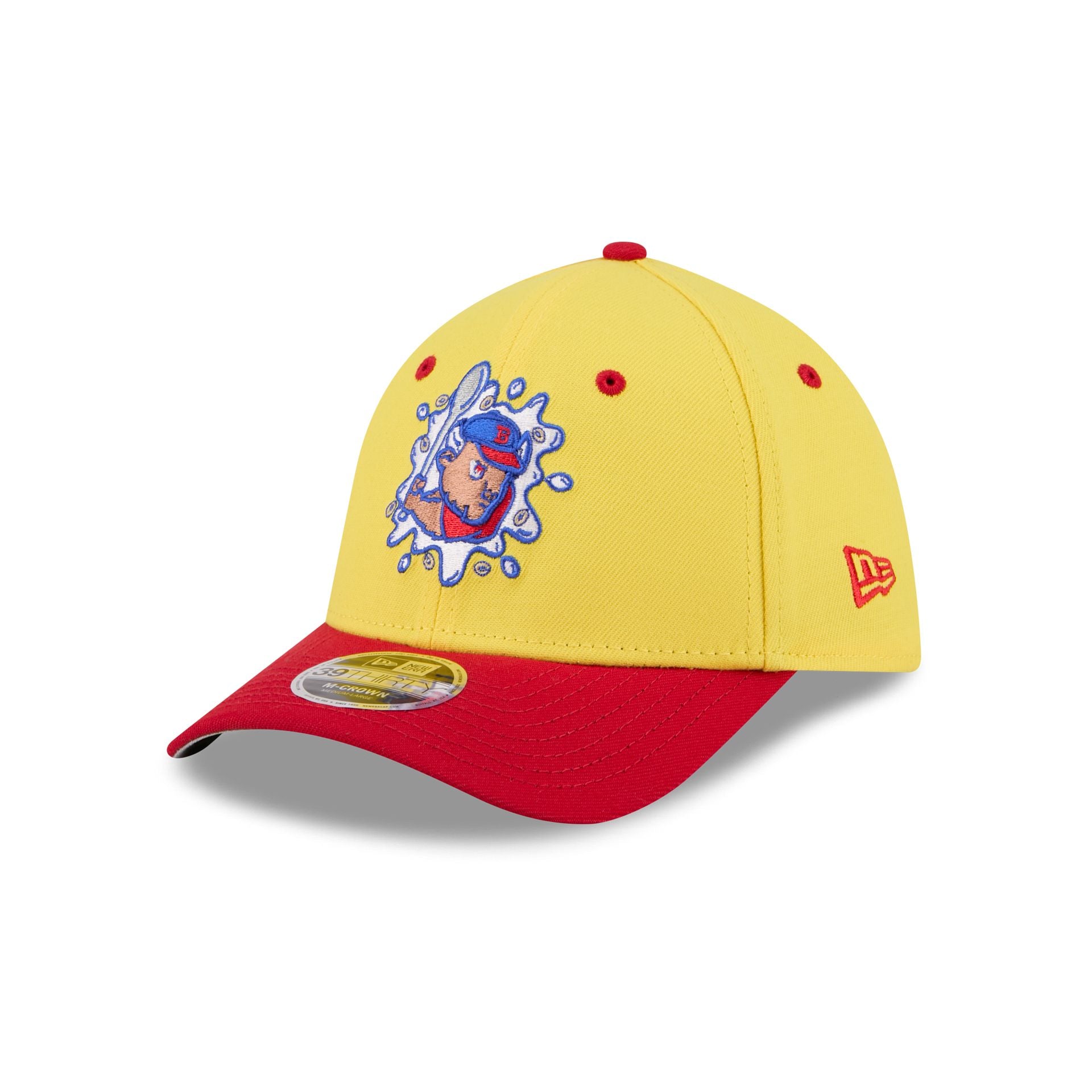 Buffalo Bisons Theme Night Yellow 39THIRTY M-Crown Stretch Fit Hat