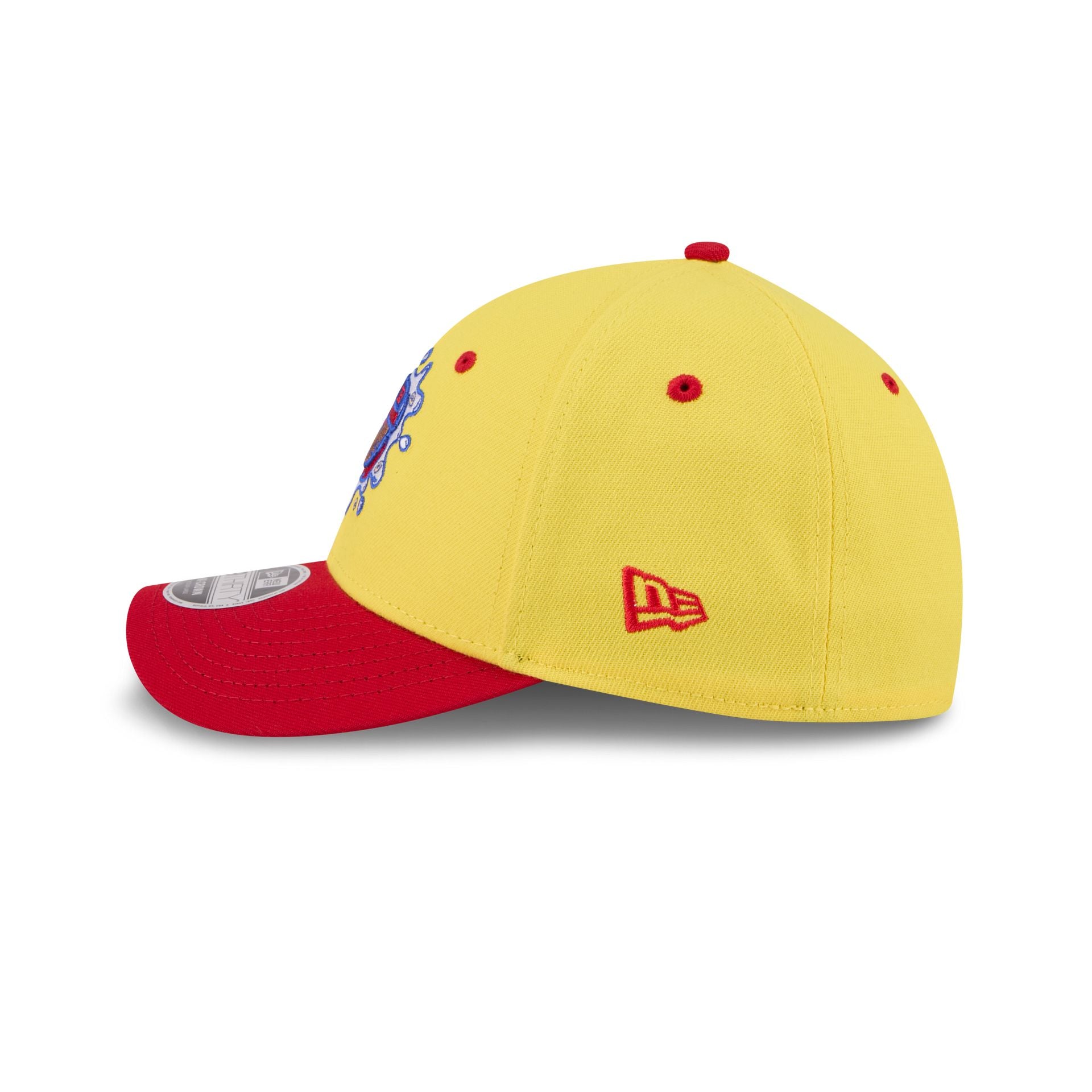 Buffalo Bisons Theme Night Yellow 39THIRTY M-Crown Stretch Fit Hat - Image 4